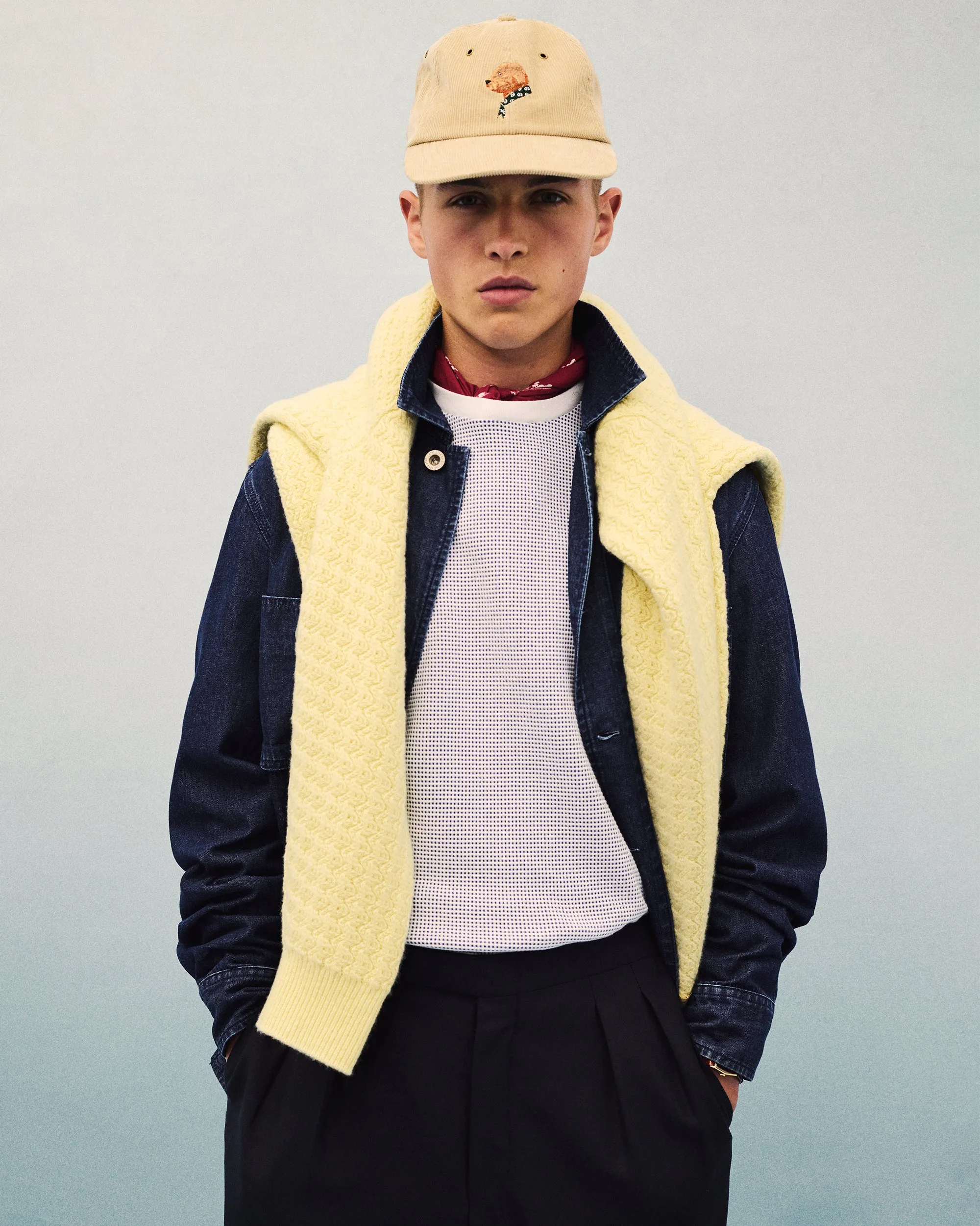 Denim Work Shirt sold by Aime Leon Dore product image thumbnail 3