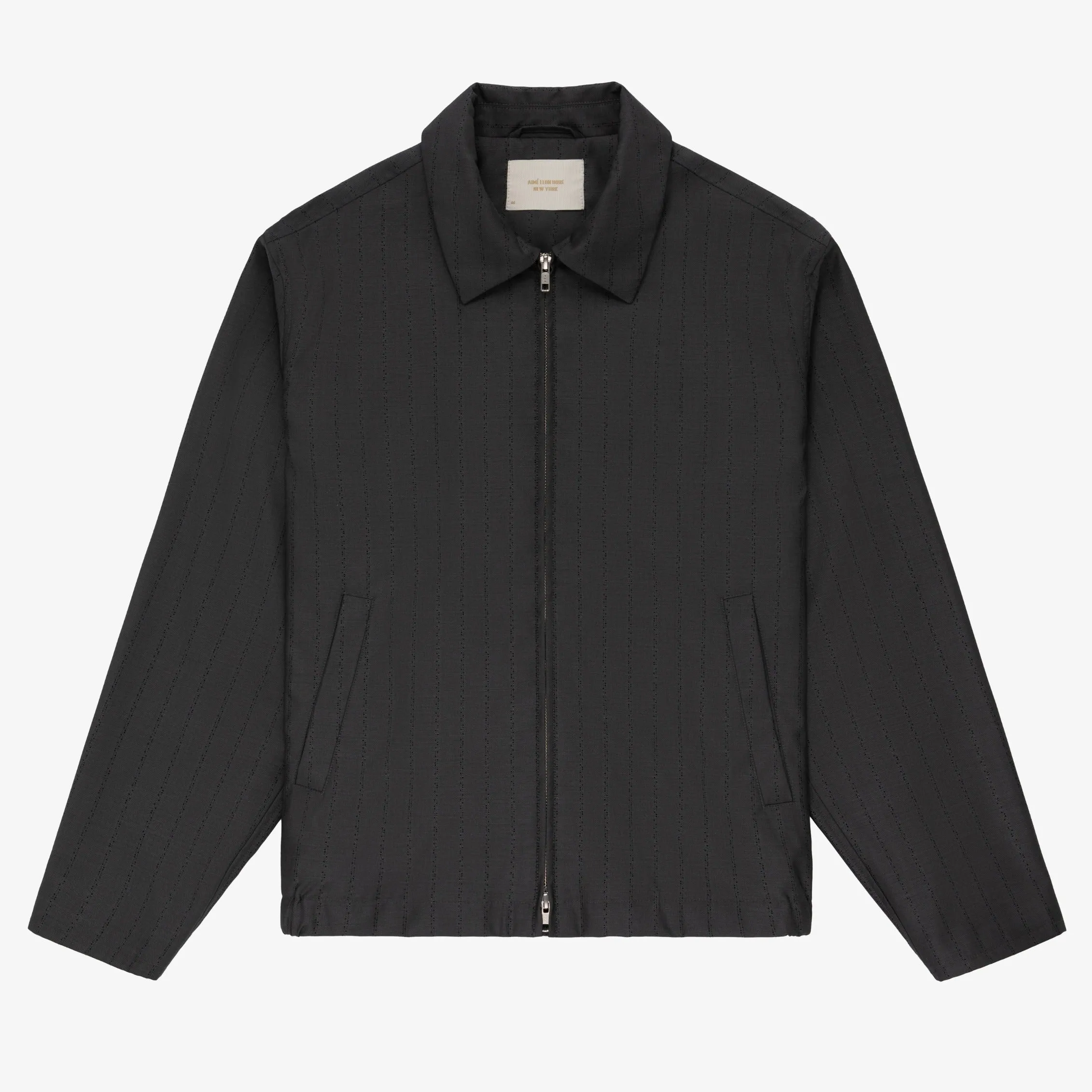 Striped Jacquard Casual Jacket sold by Aime Leon Dore