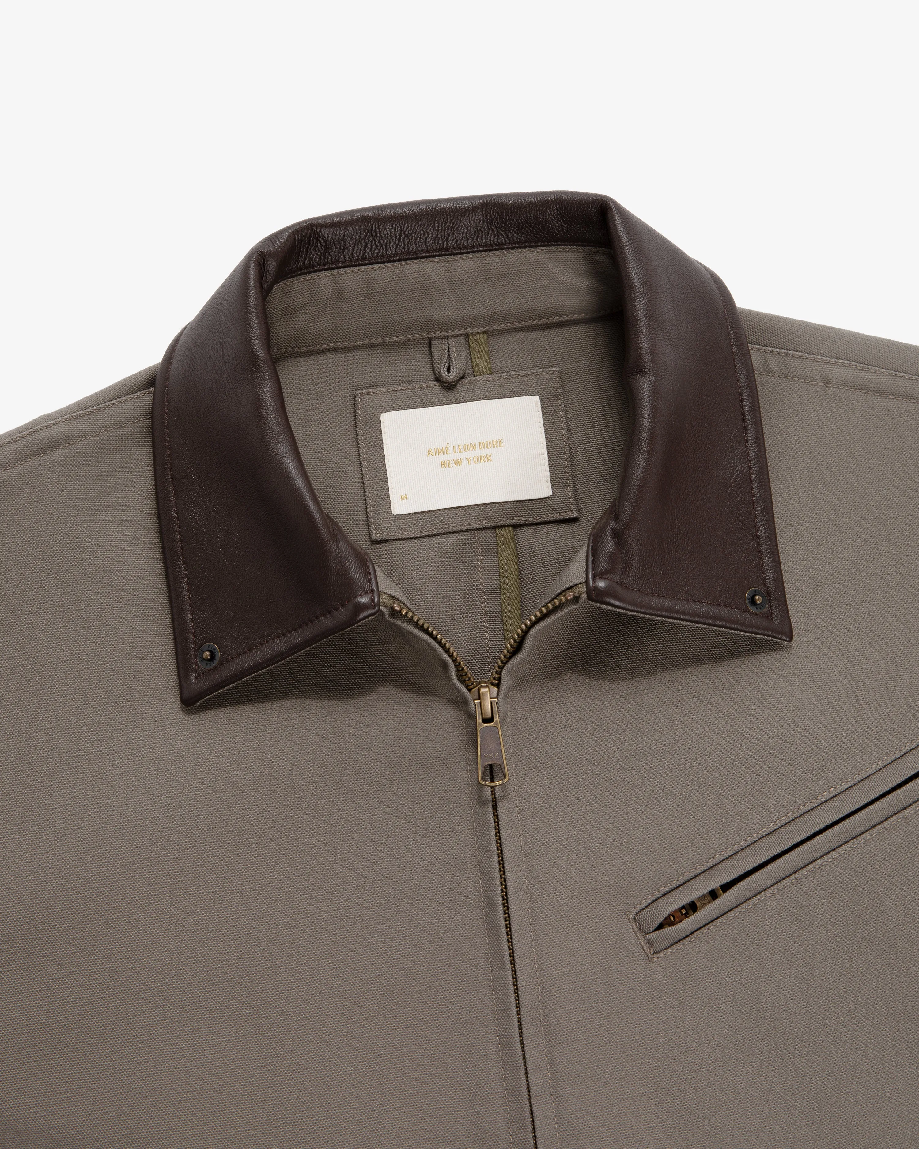 Canvas Flight Jacket sold by Aime Leon Dore product image thumbnail 4