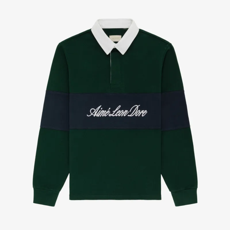 Script Paneled Rugby sold by Aime Leon Dore
