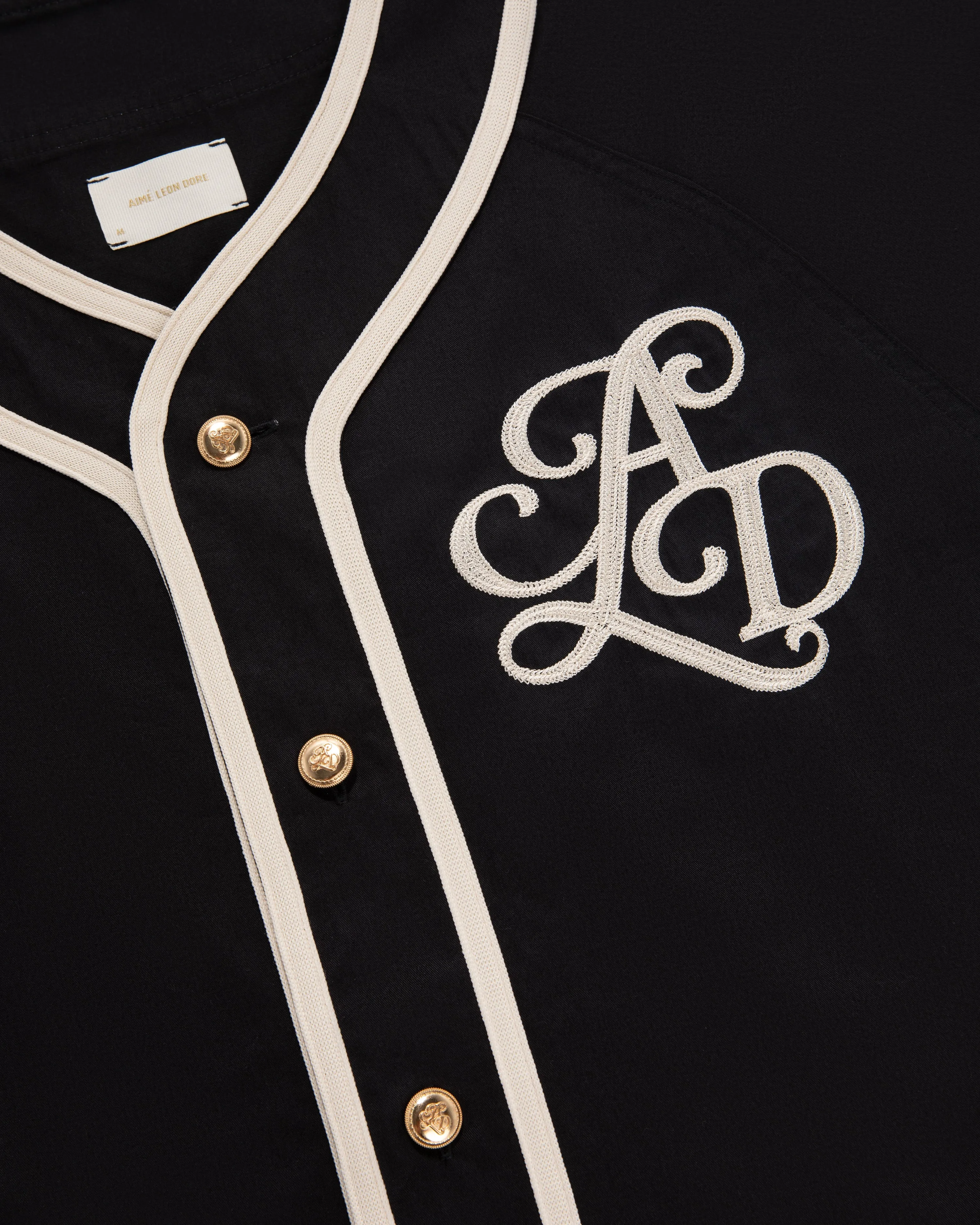 Monogram Baseball Jersey sold by Aime Leon Dore product image thumbnail 3