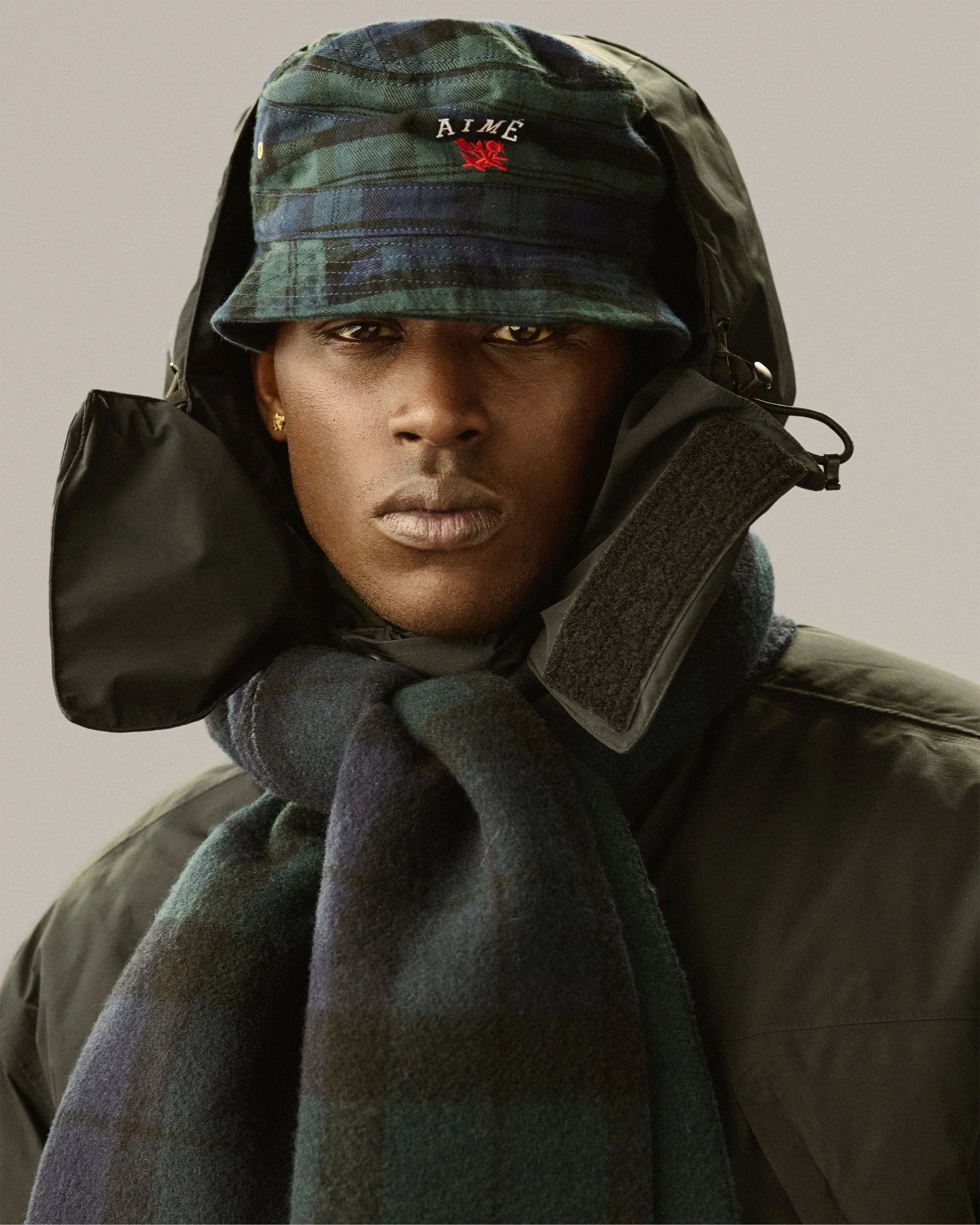 Blackwatch Crest Bucket Hat sold by Aime Leon Dore product image thumbnail 4