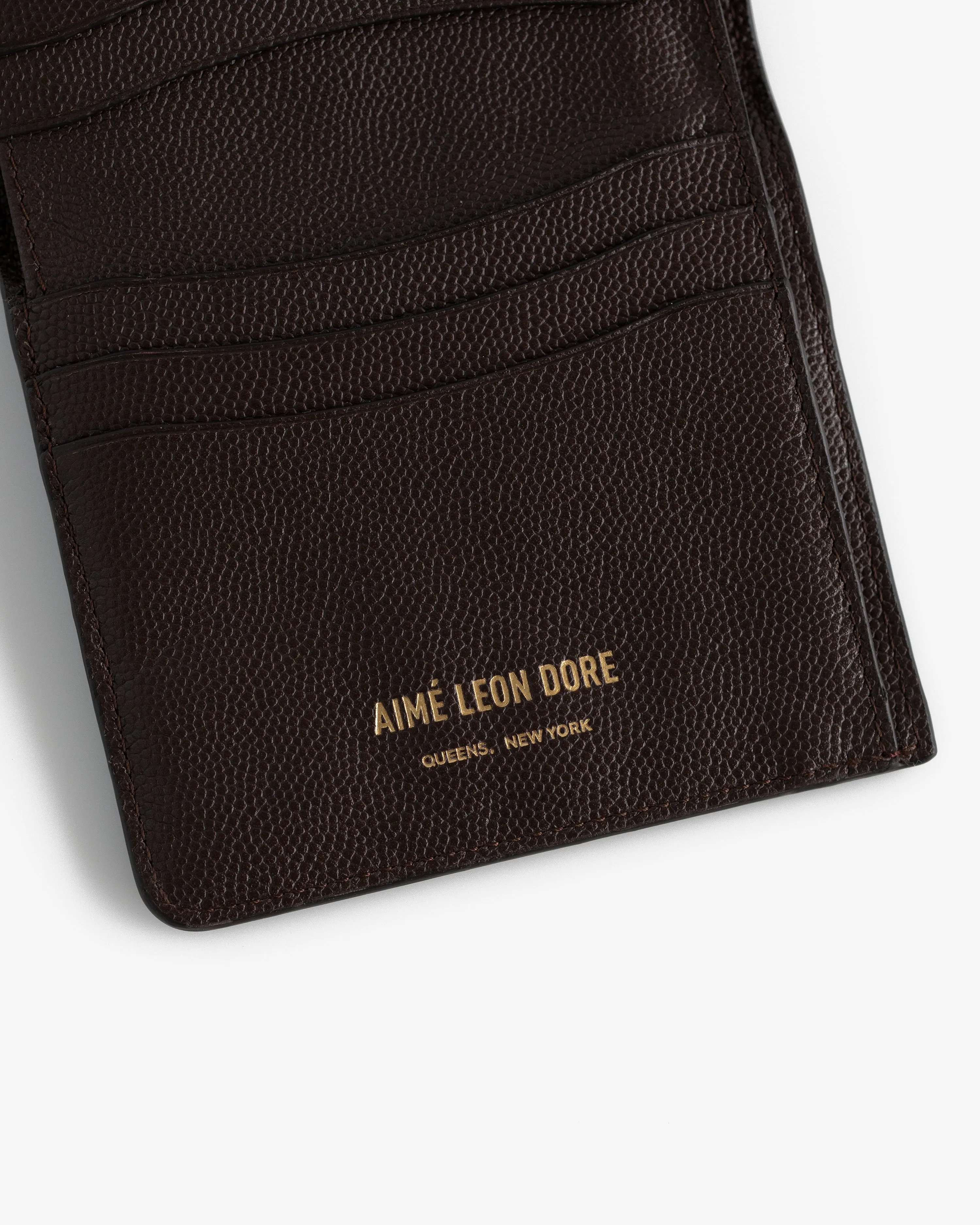 Caviar Leather Bi-Fold Wallet sold by Aime Leon Dore product image thumbnail 5