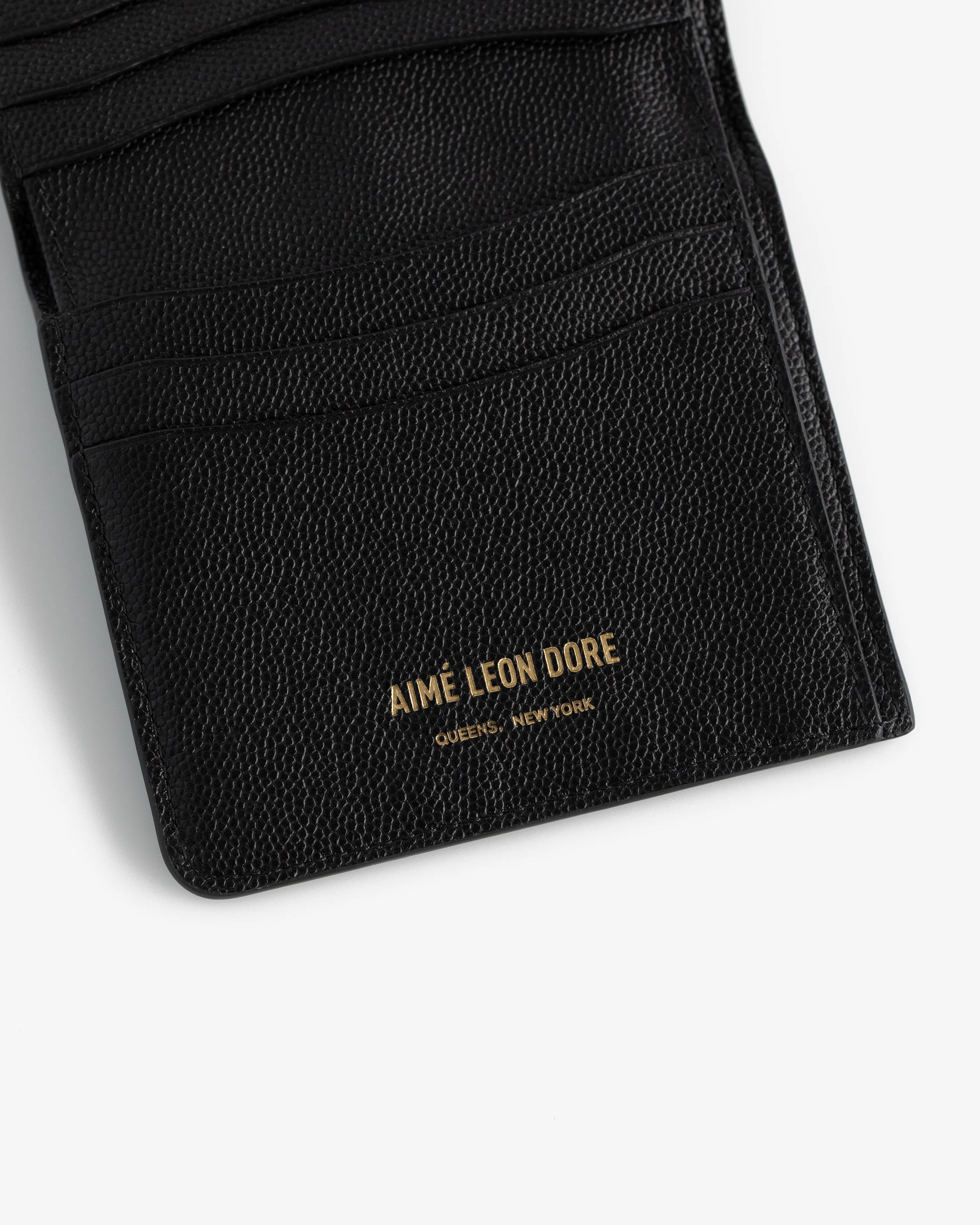 Caviar Leather Bi-Fold Wallet sold by Aime Leon Dore product image thumbnail 5