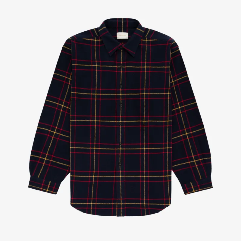 Plaid Cotton Overshirt sold by Aime Leon Dore