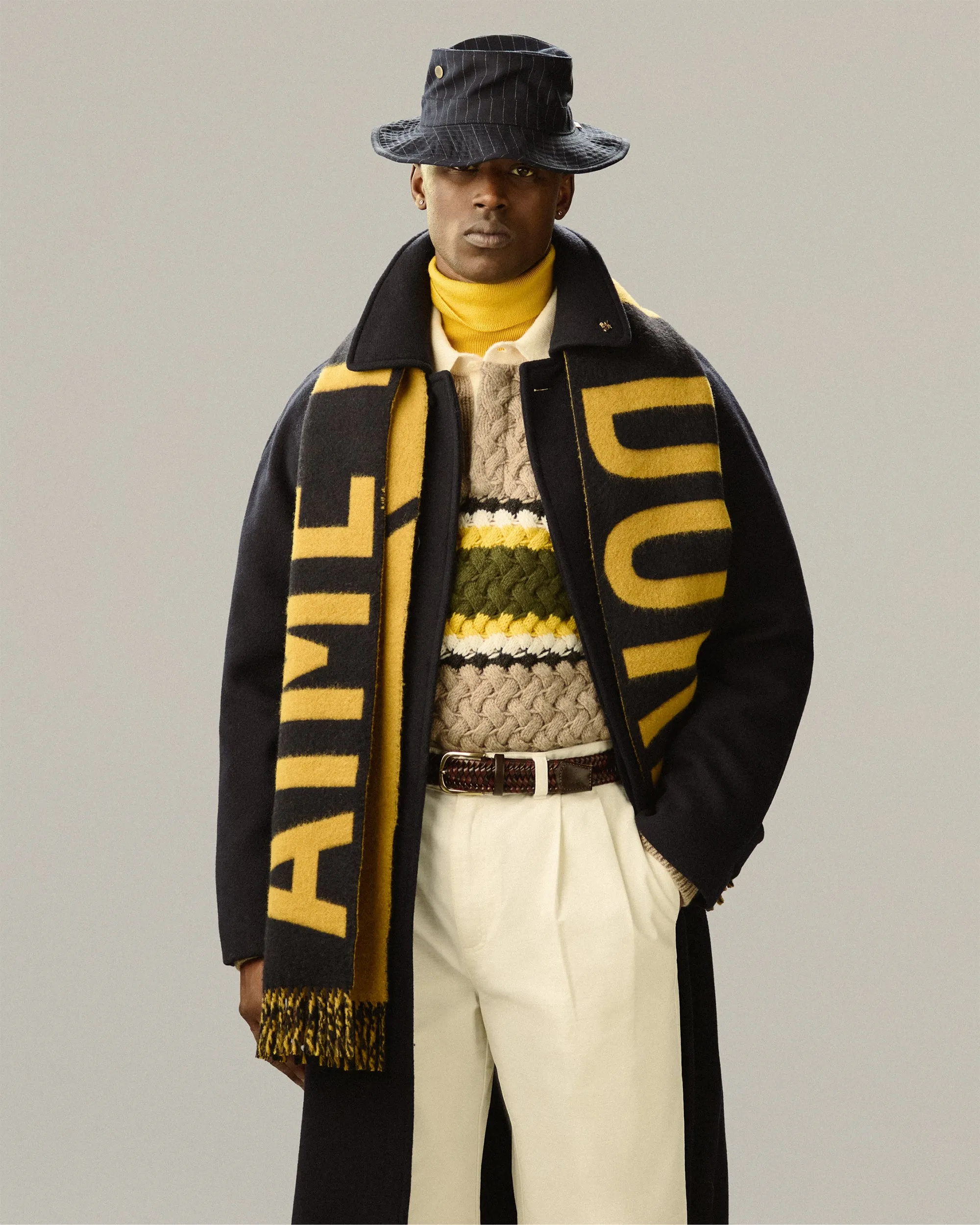 Single-Breasted Wool Topcoat sold by Aime Leon Dore product image thumbnail 3