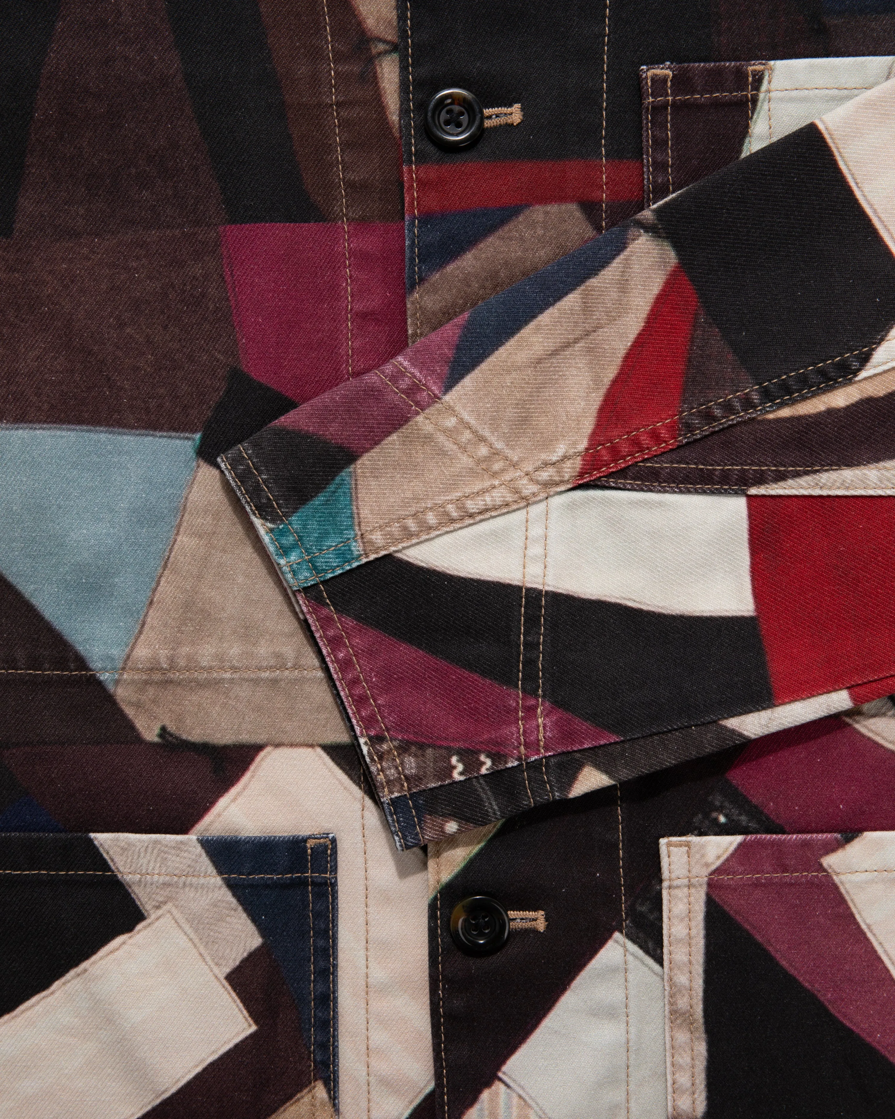 Quilt Print Chore Jacket sold by Aime Leon Dore product image thumbnail 5