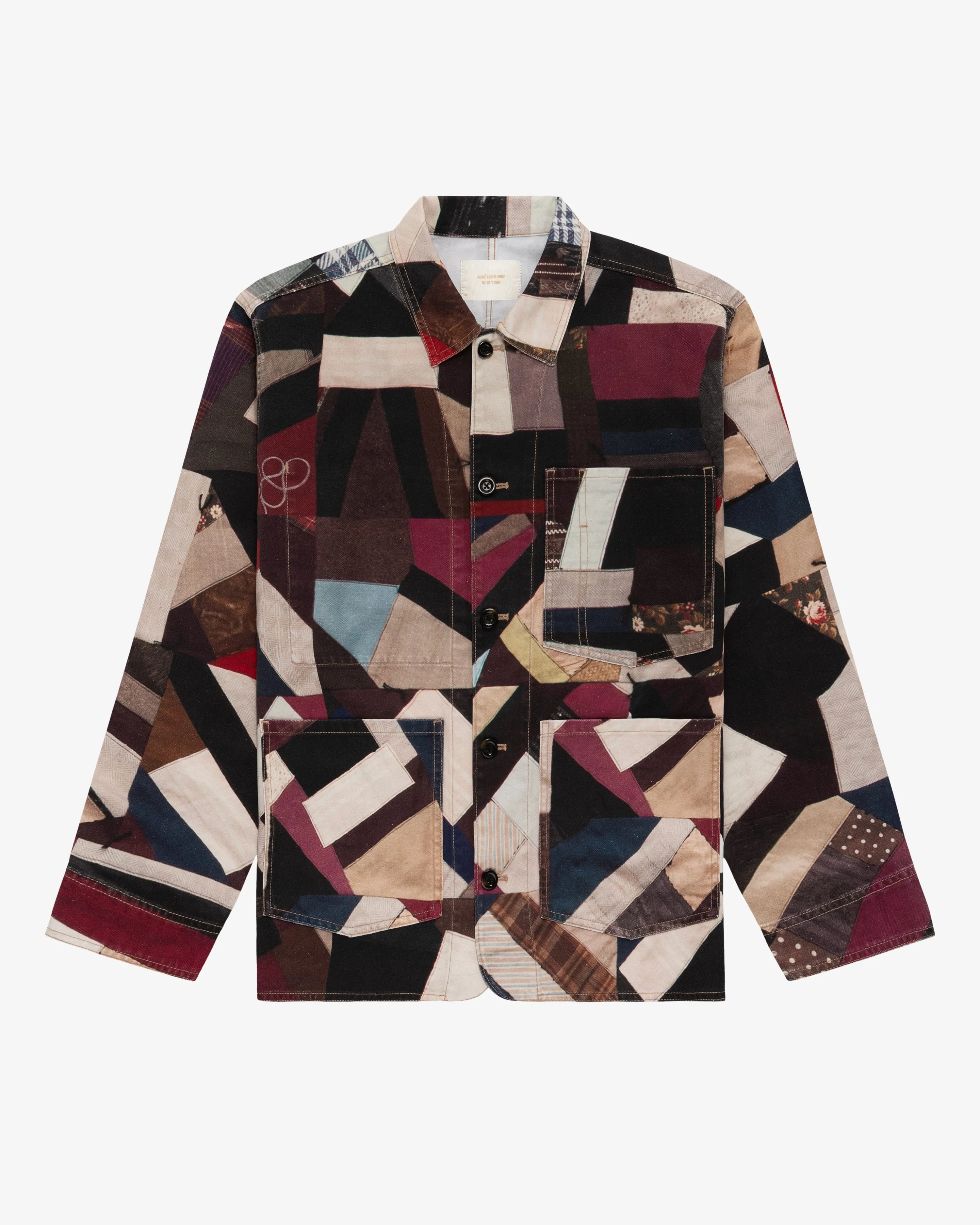Quilt Print Chore Jacket sold by Aime Leon Dore product image thumbnail 2