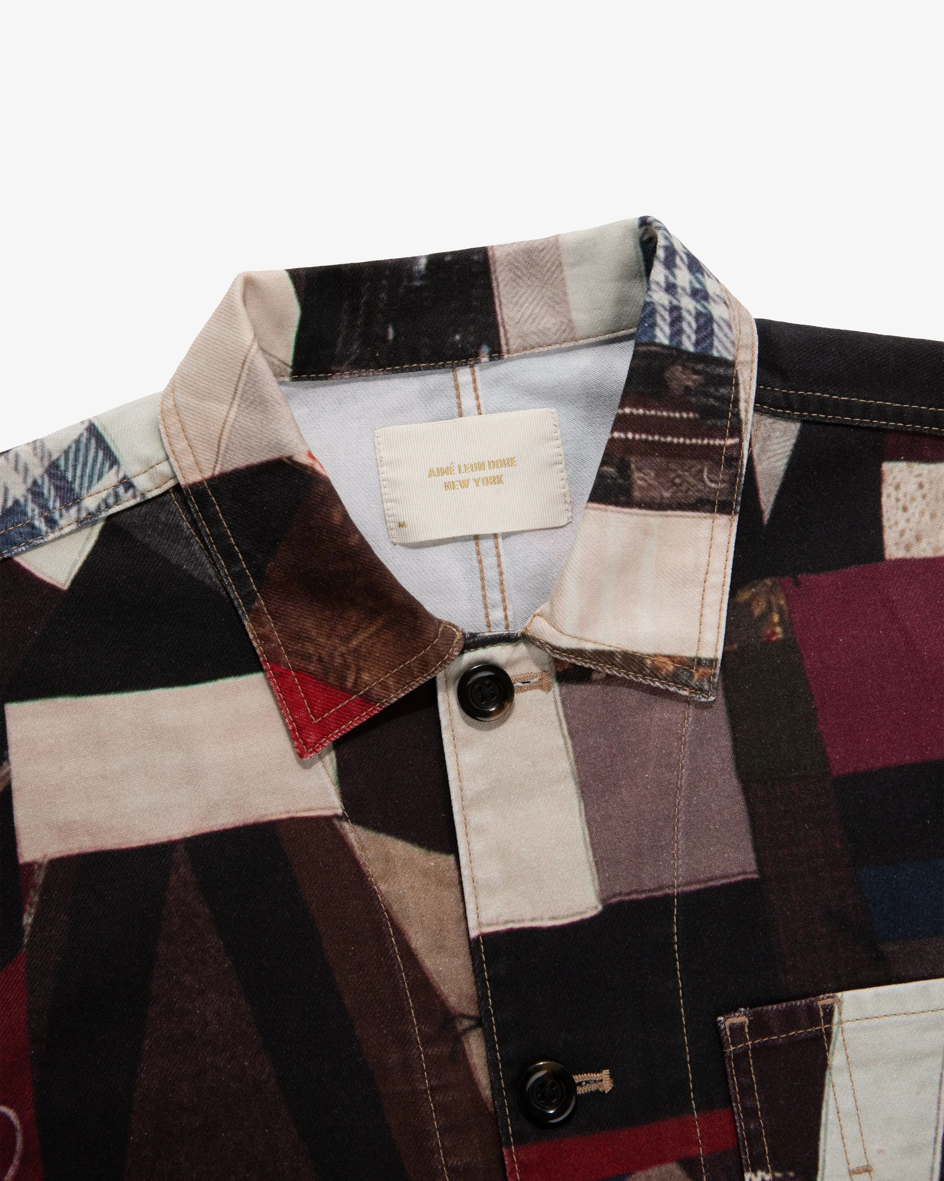 Quilt Print Chore Jacket sold by Aime Leon Dore product image thumbnail 4