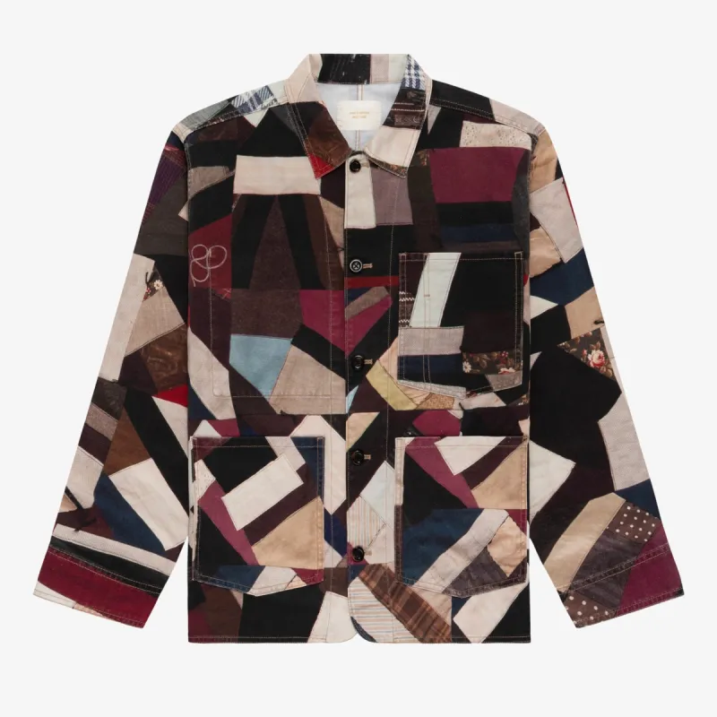 Quilt Print Chore Jacket sold by Aime Leon Dore