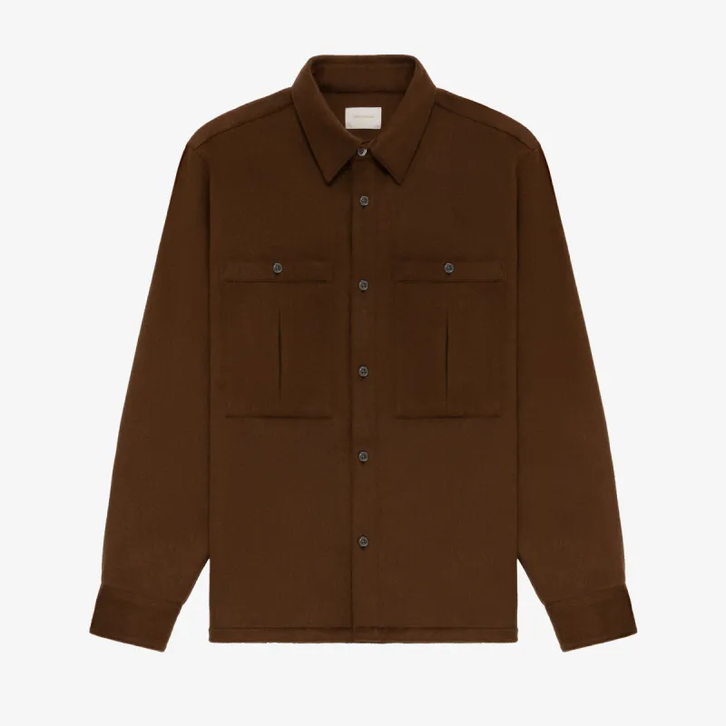 Wool Cashmere Shirt sold by Aime Leon Dore