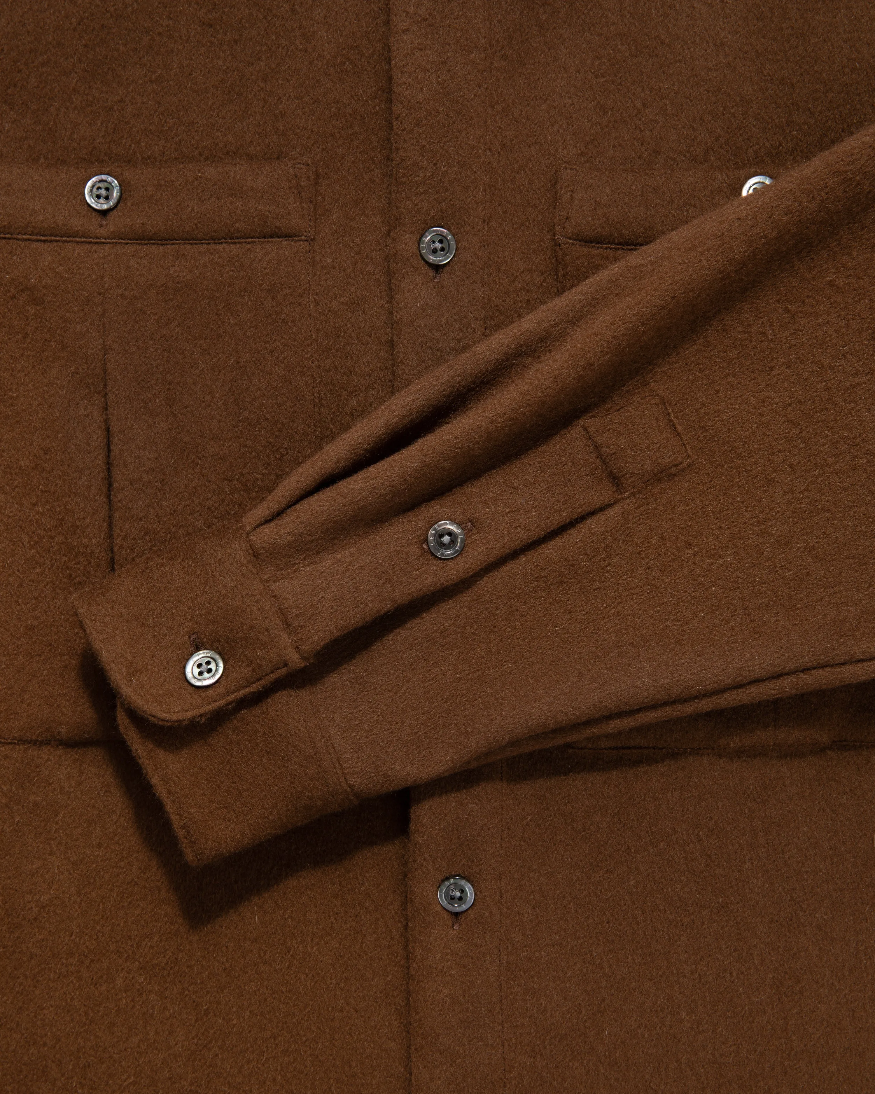 Wool Cashmere Shirt sold by Aime Leon Dore product image thumbnail 4