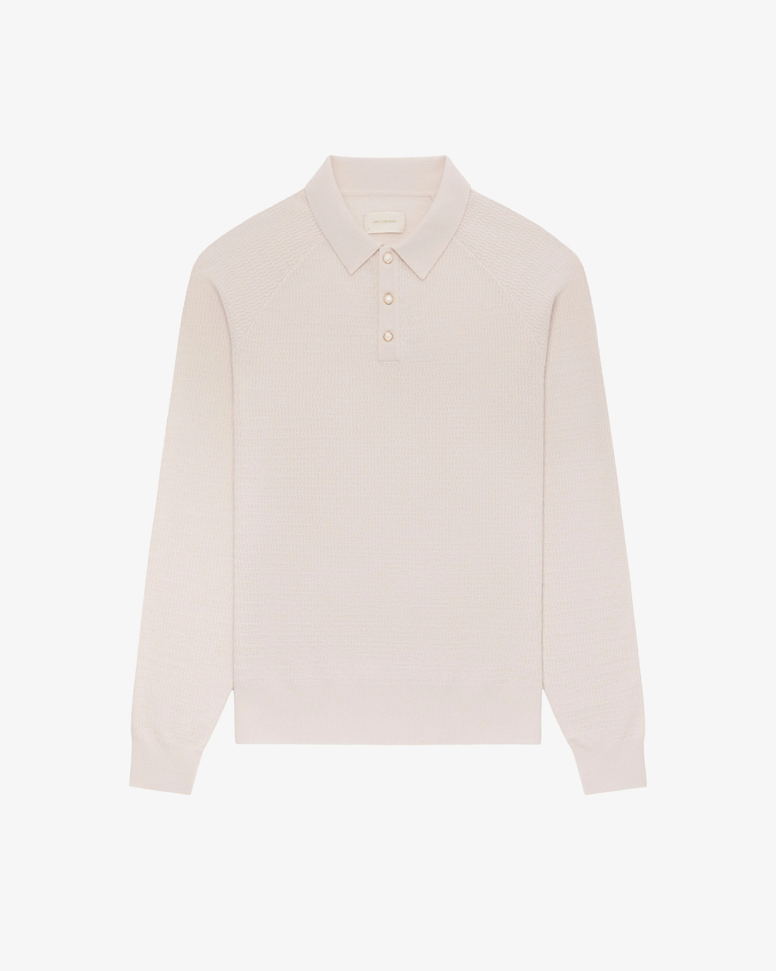 Long-Sleeve Pearl Button Polo sold by Aime Leon Dore product image thumbnail 2
