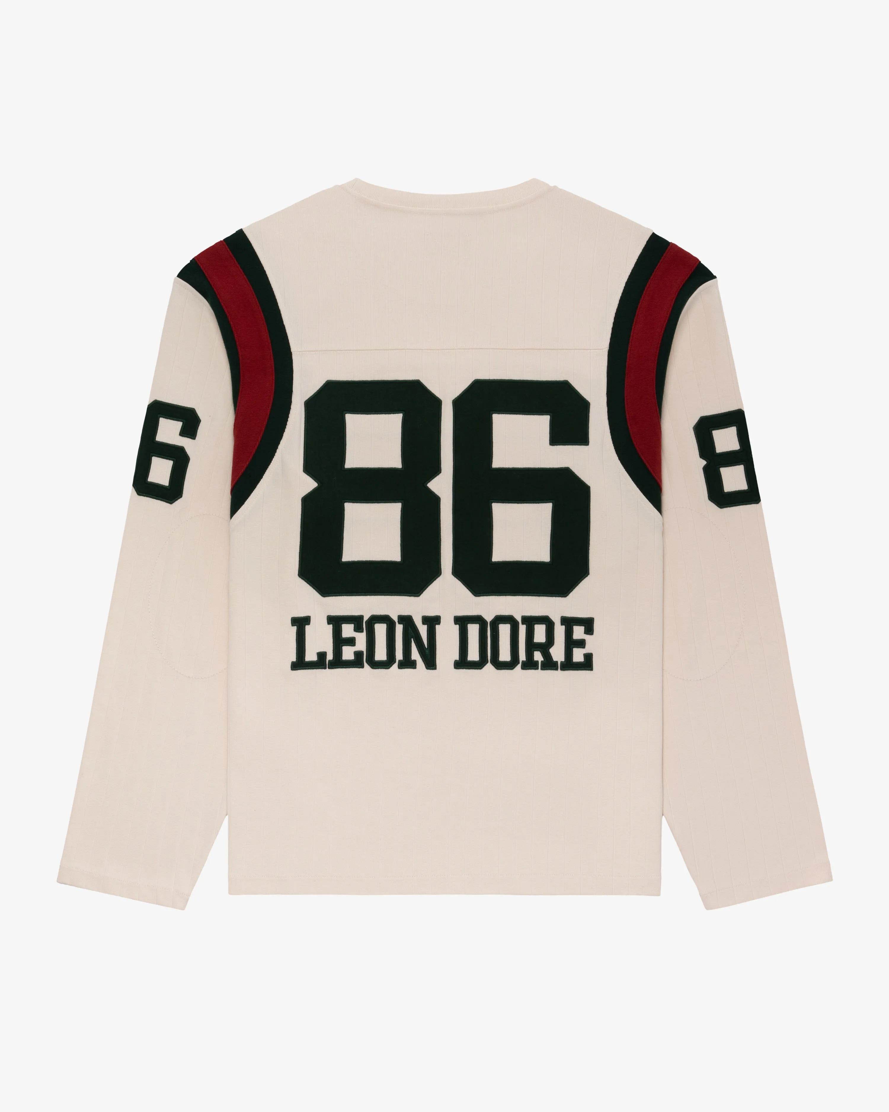 Long-Sleeve Ribbed Football Jersey sold by Aime Leon Dore product image thumbnail 5