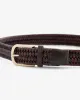 Tonal Braided Leather Belt sold by Aime Leon Dore