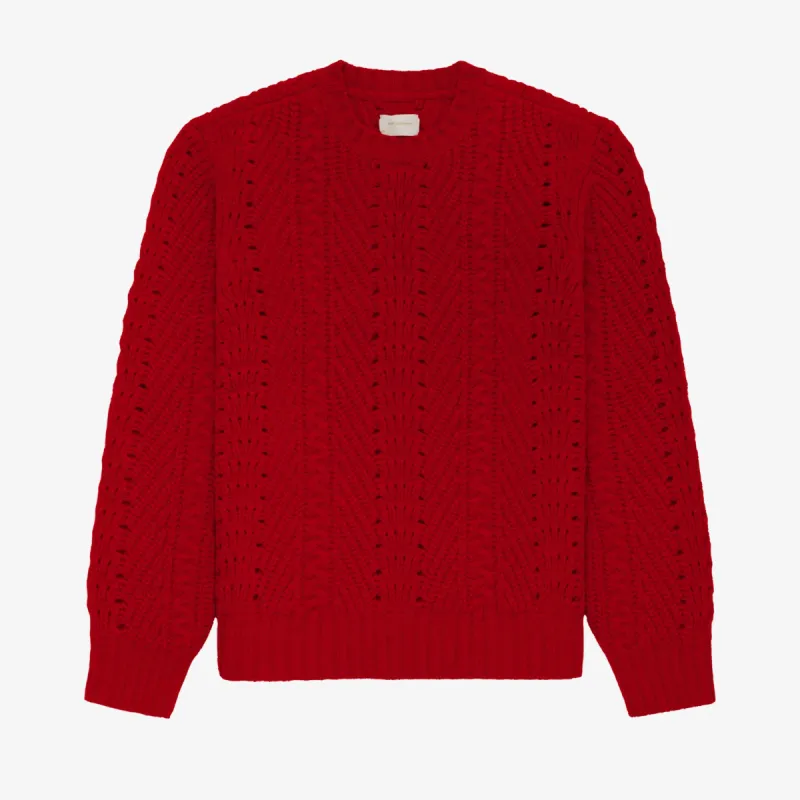 Cable Knit Crewneck Sweater sold by Aime Leon Dore