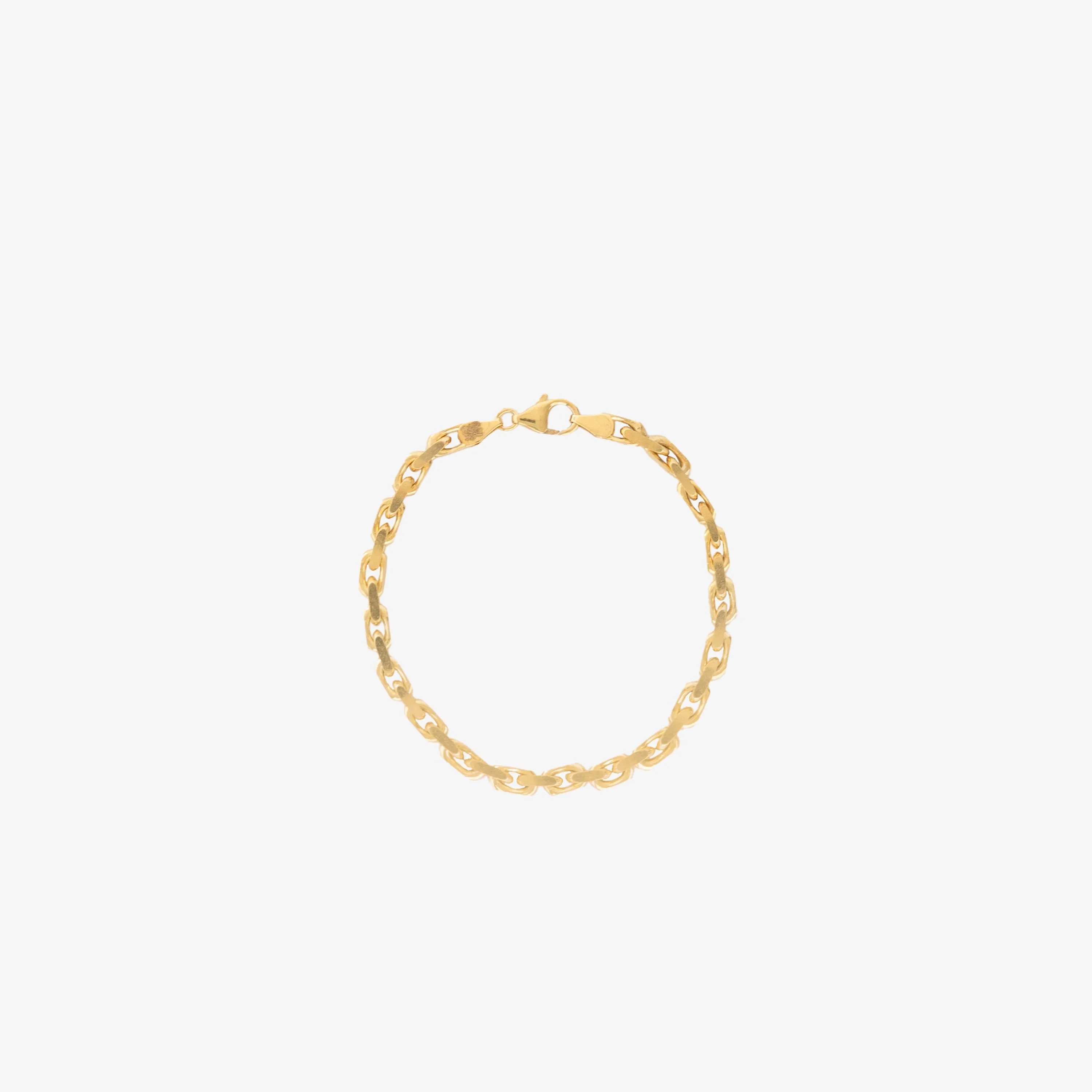14Kt Gold Cable Link Bracelet sold by Aime Leon Dore