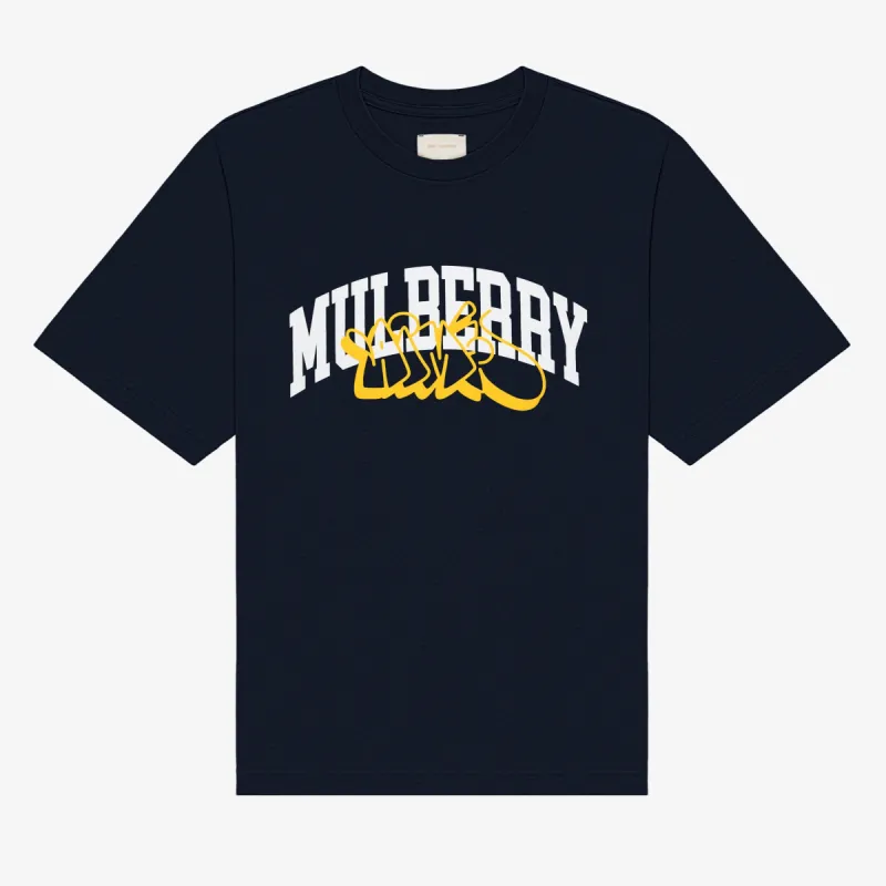 Mulberry Throwie Tee sold by Aime Leon Dore