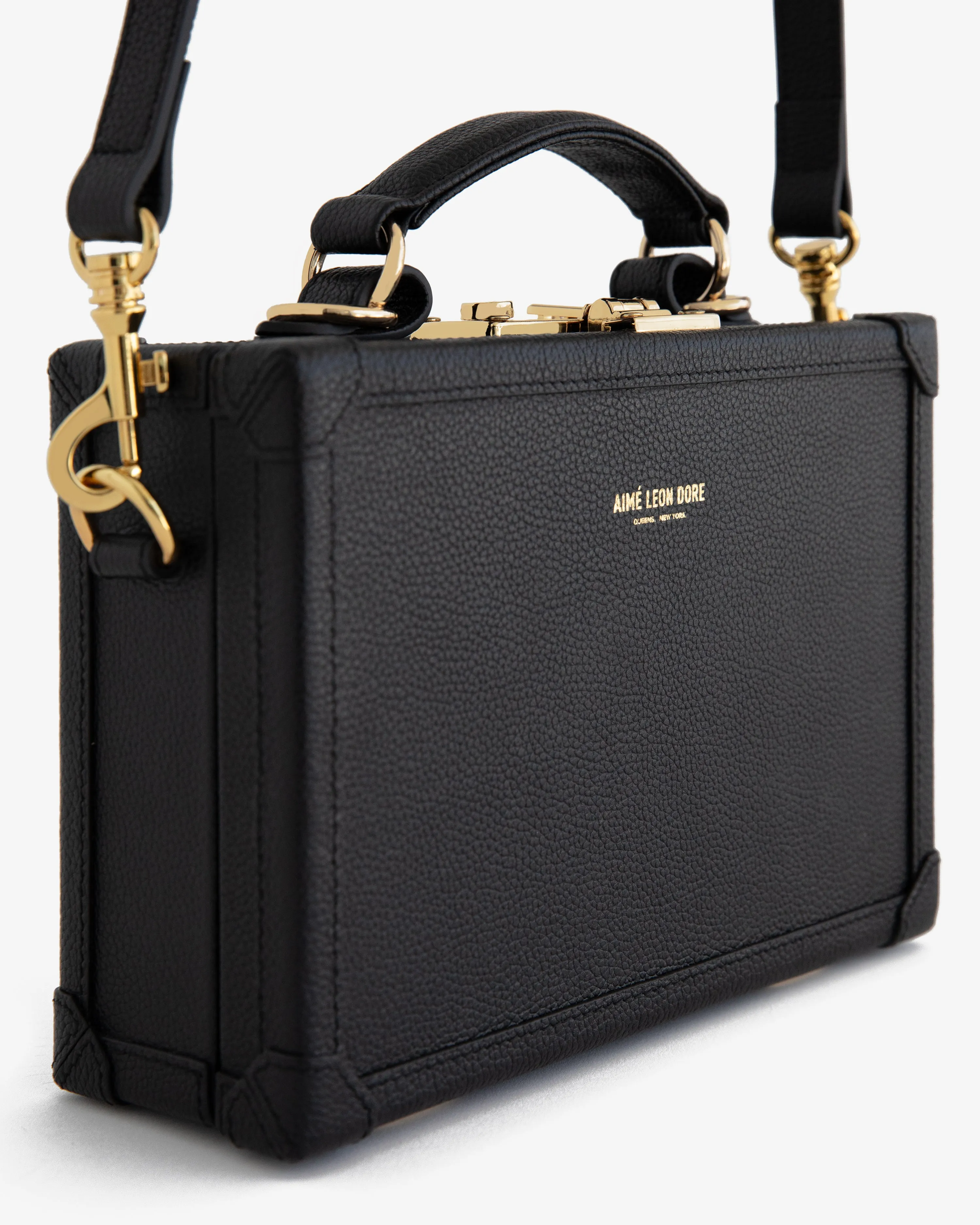 Leather Hardcase Crossbody Bag sold by Aime Leon Dore product image thumbnail 4