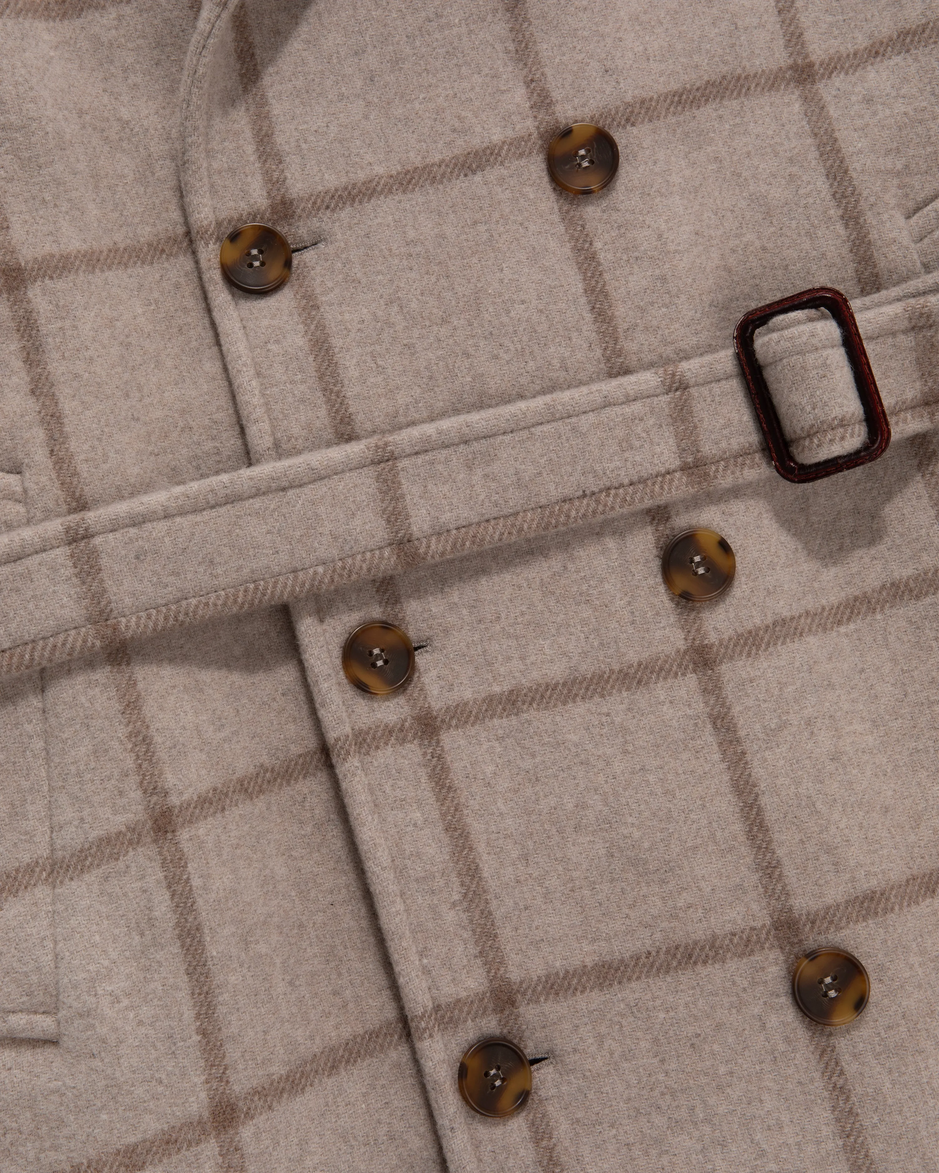 Double-Breasted Windowpane Topcoat sold by Aime Leon Dore product image thumbnail 5