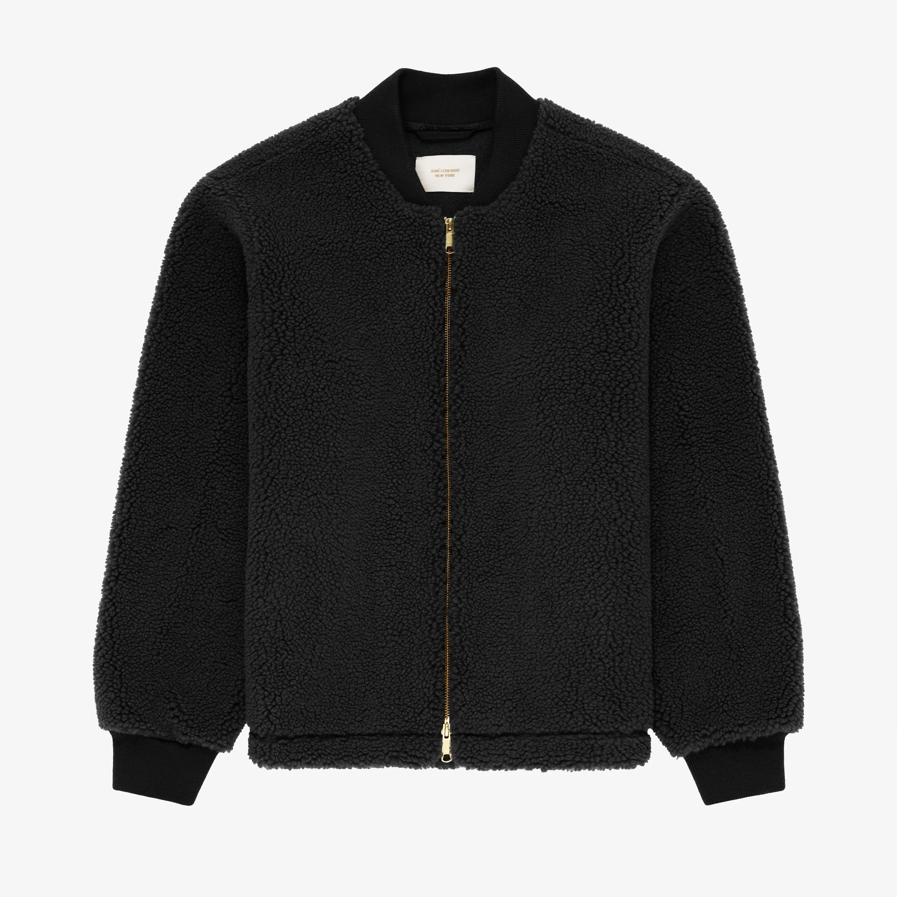 Fleece Bomber Jacket sold by Aime Leon Dore