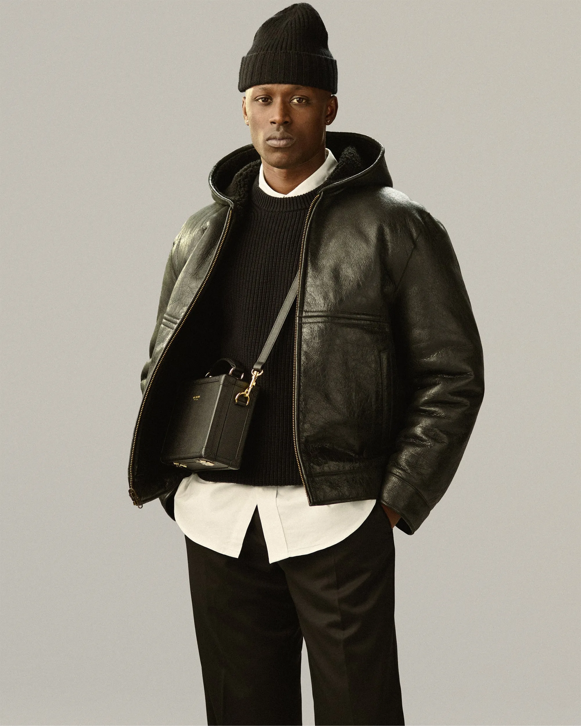 Reversible Shearling Jacket sold by Aime Leon Dore product image thumbnail 3