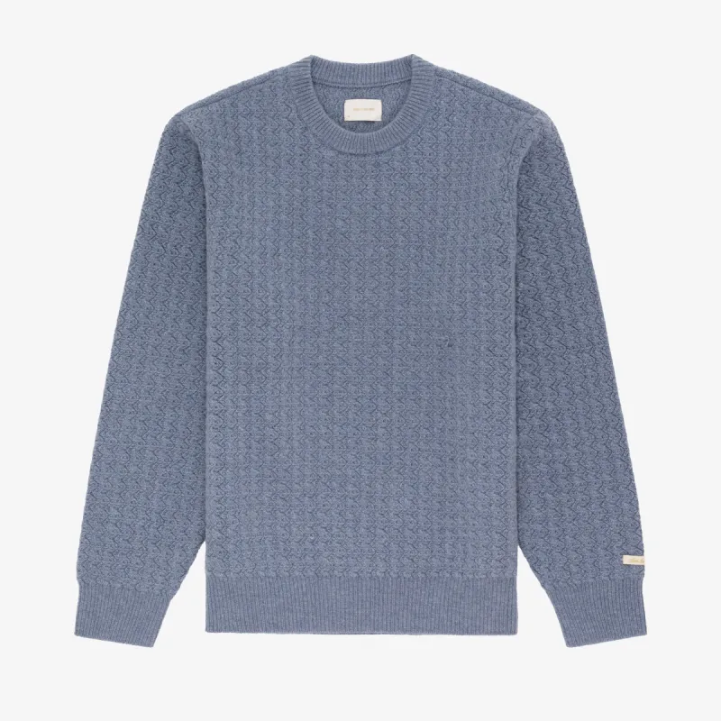 Wavy Cashmere Crewneck Sweater sold by Aime Leon Dore