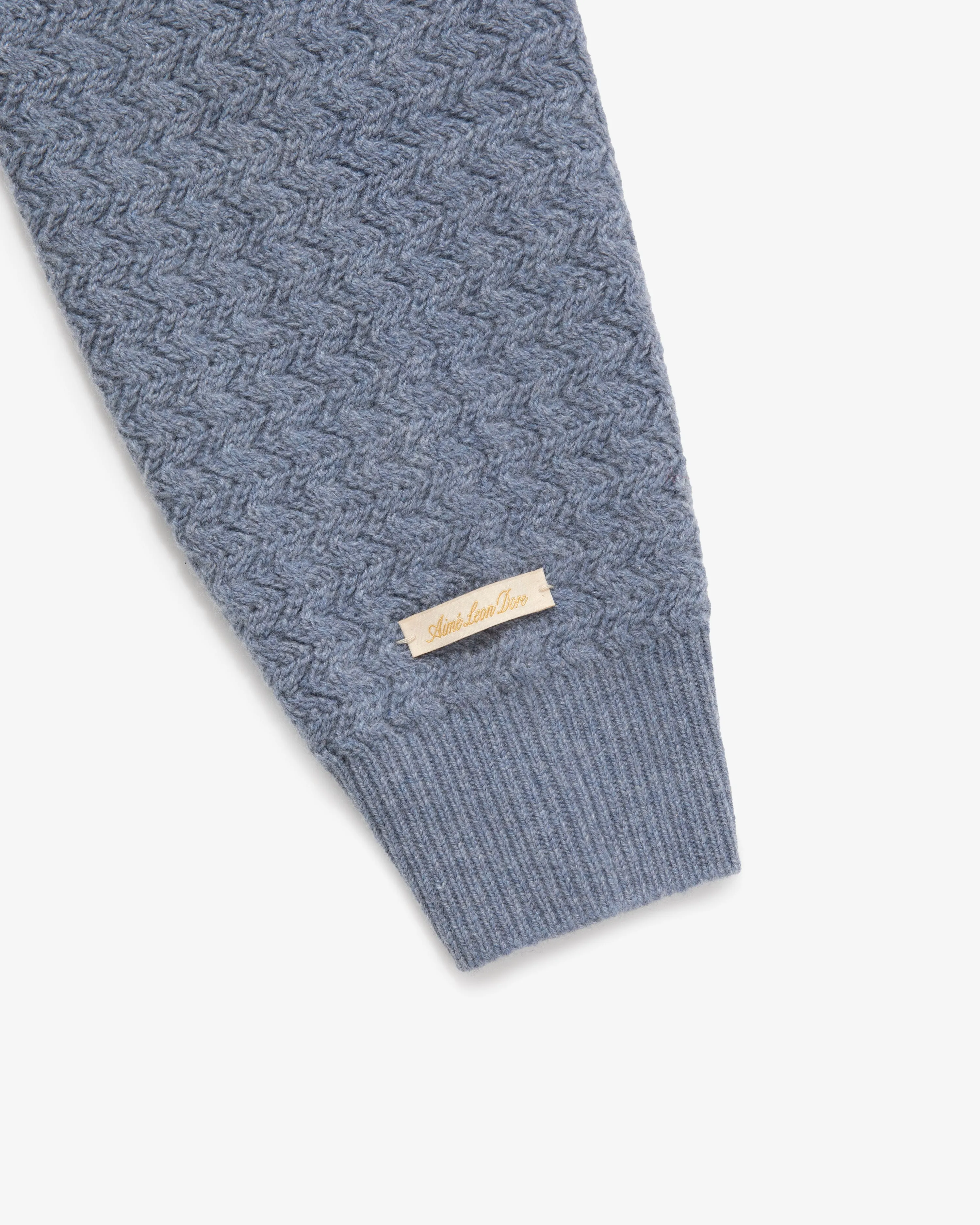 Wavy Cashmere Crewneck Sweater sold by Aime Leon Dore product image thumbnail 4