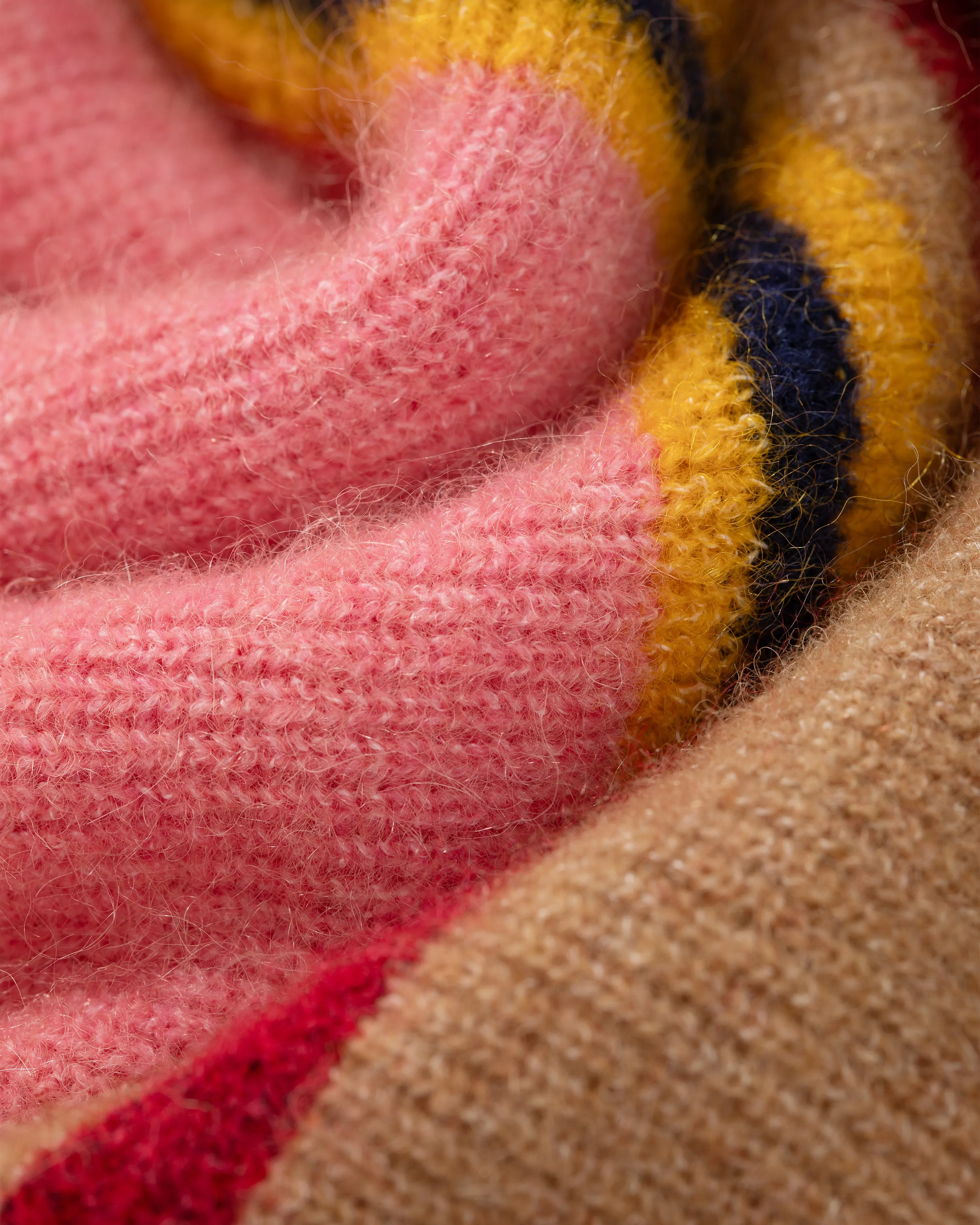 Striped Alpaca Crewneck Sweater sold by Aime Leon Dore product image thumbnail 3