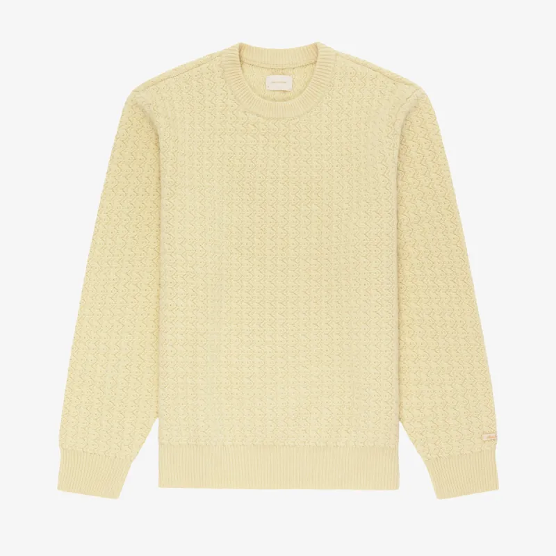 Wavy Cashmere Crewneck Sweater sold by Aime Leon Dore
