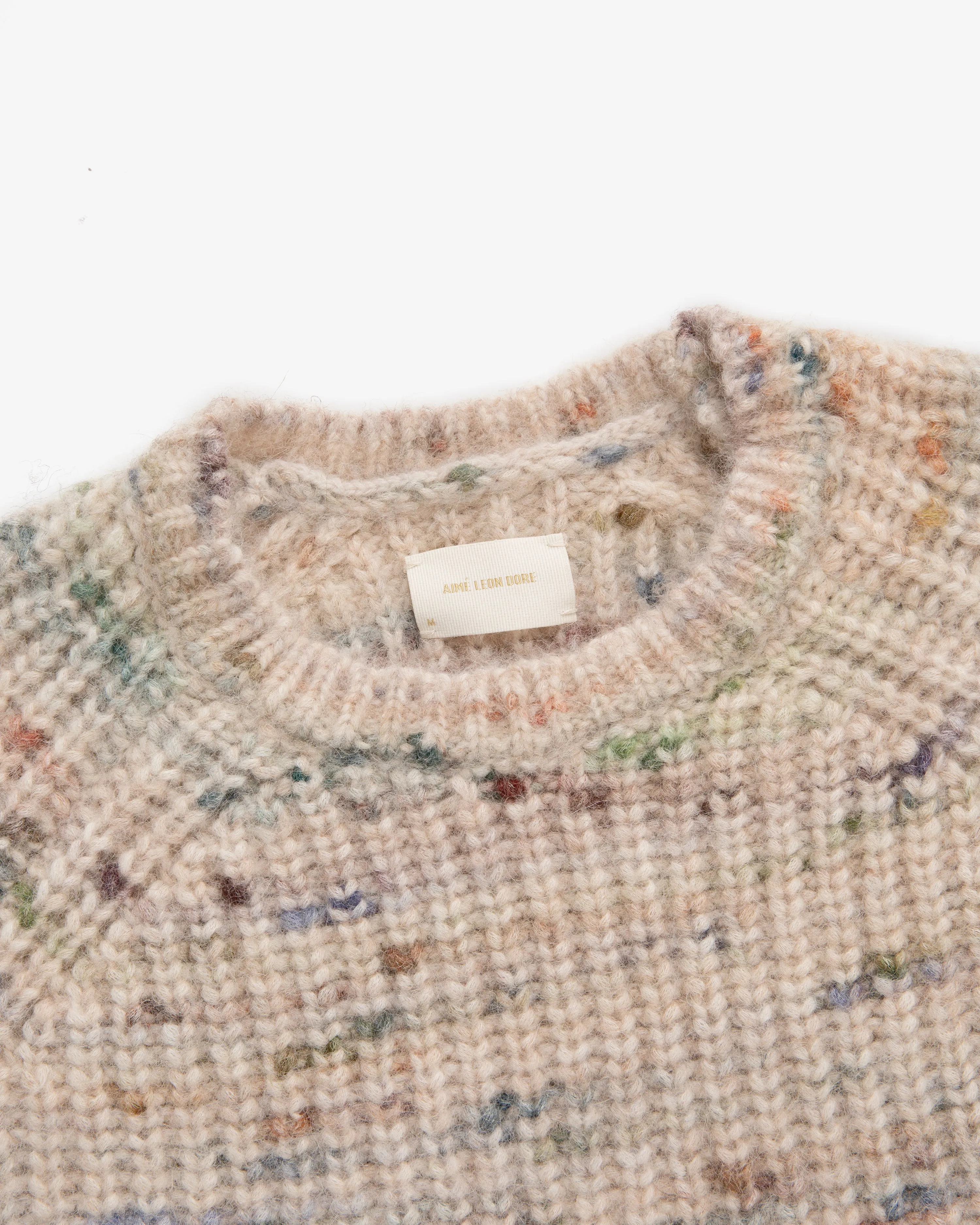 Flecked Alpaca Crewneck Sweater sold by Aime Leon Dore product image thumbnail 4