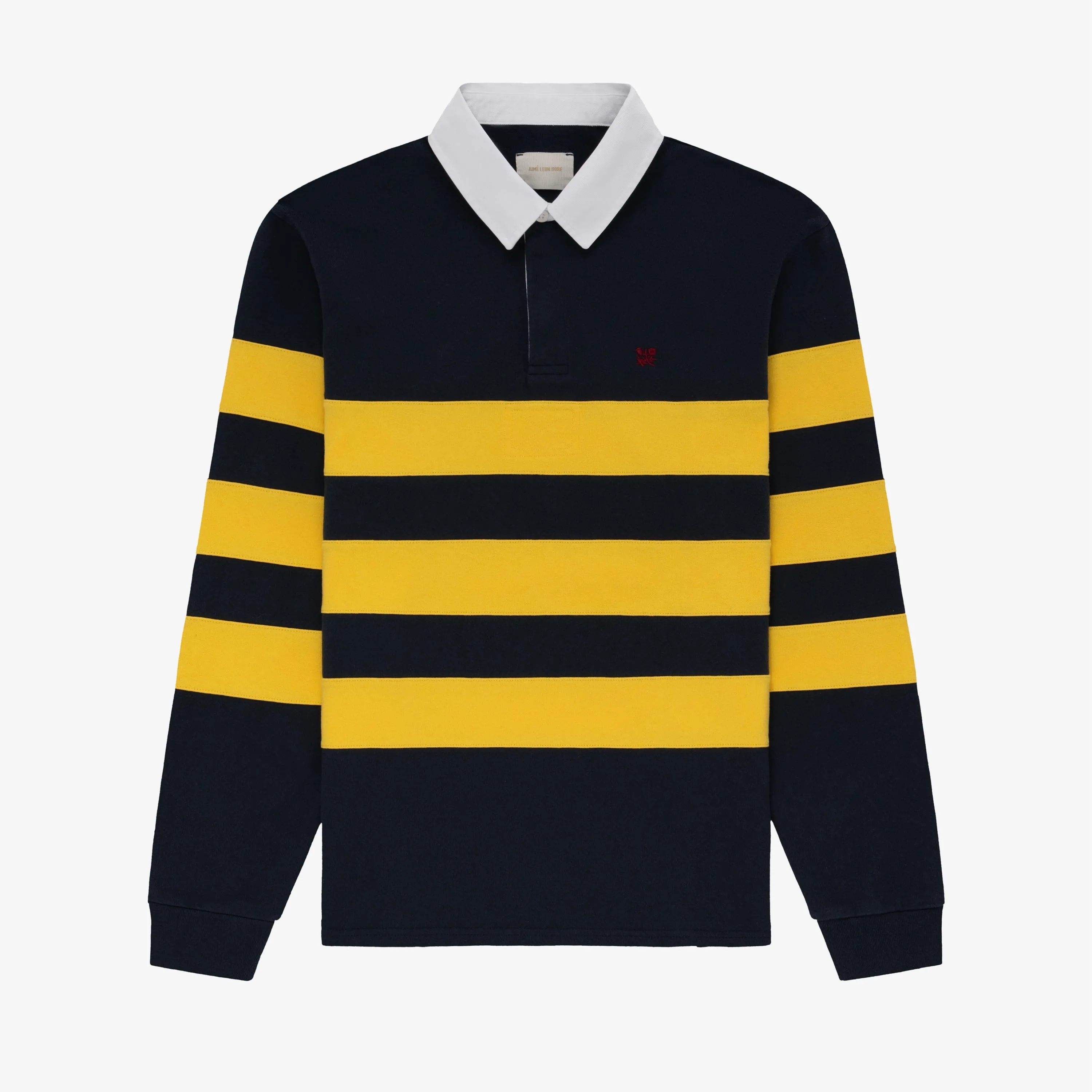 Striped Crest Rugby sold by Aime Leon Dore