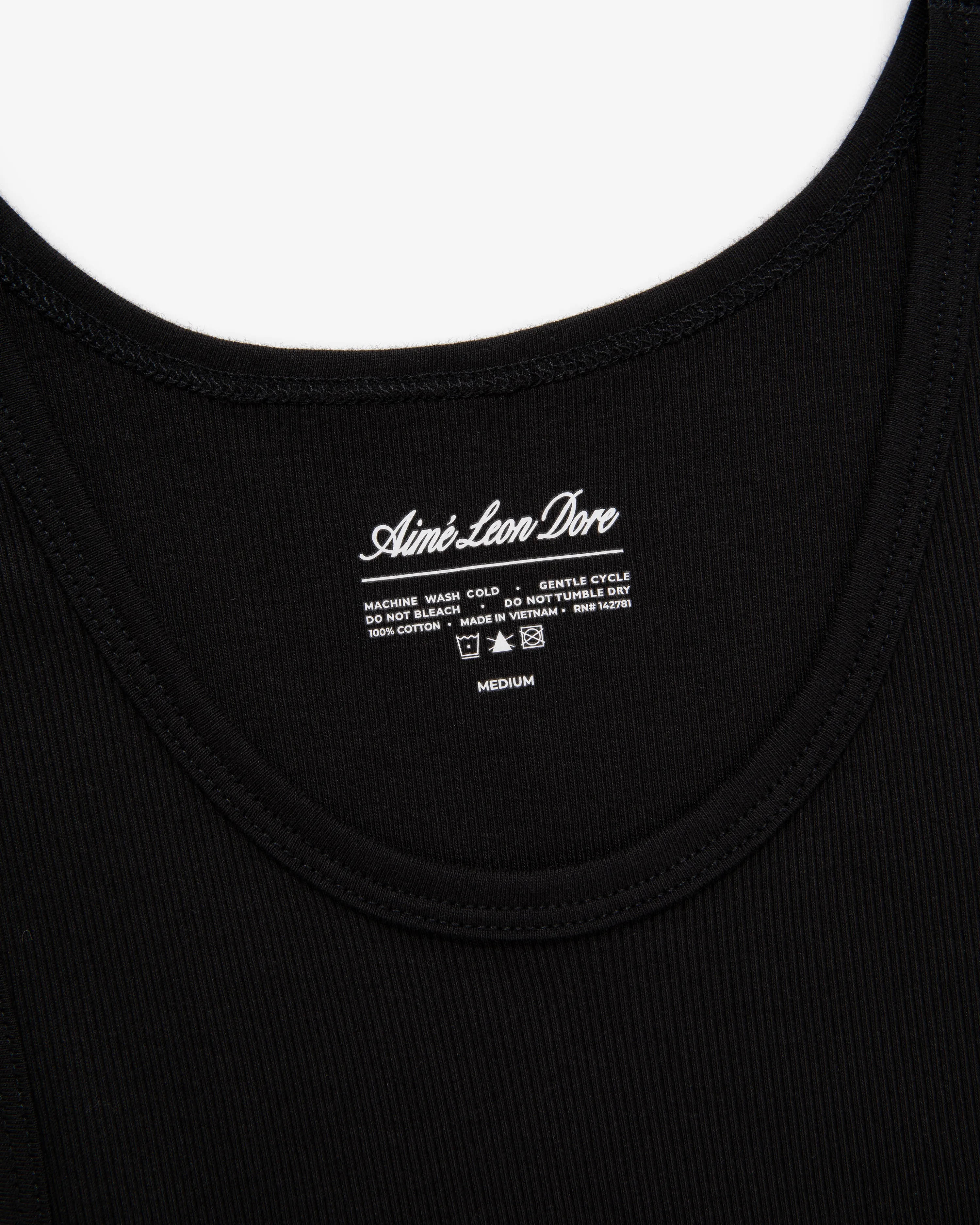 Black Tank Top 3-Pack sold by Aime Leon Dore product image thumbnail 4