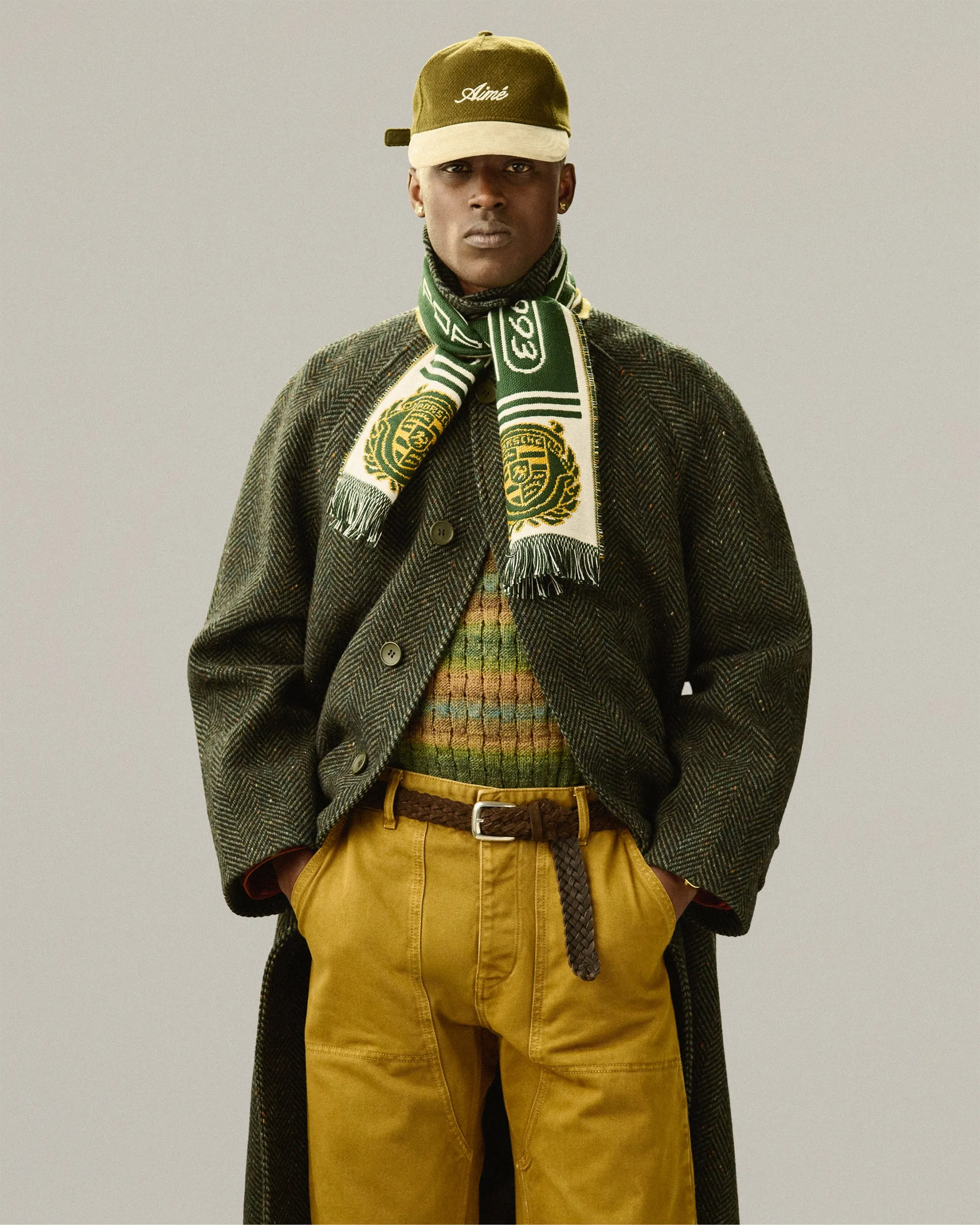 Chain Stitch Wool Hat sold by Aime Leon Dore product image thumbnail 3