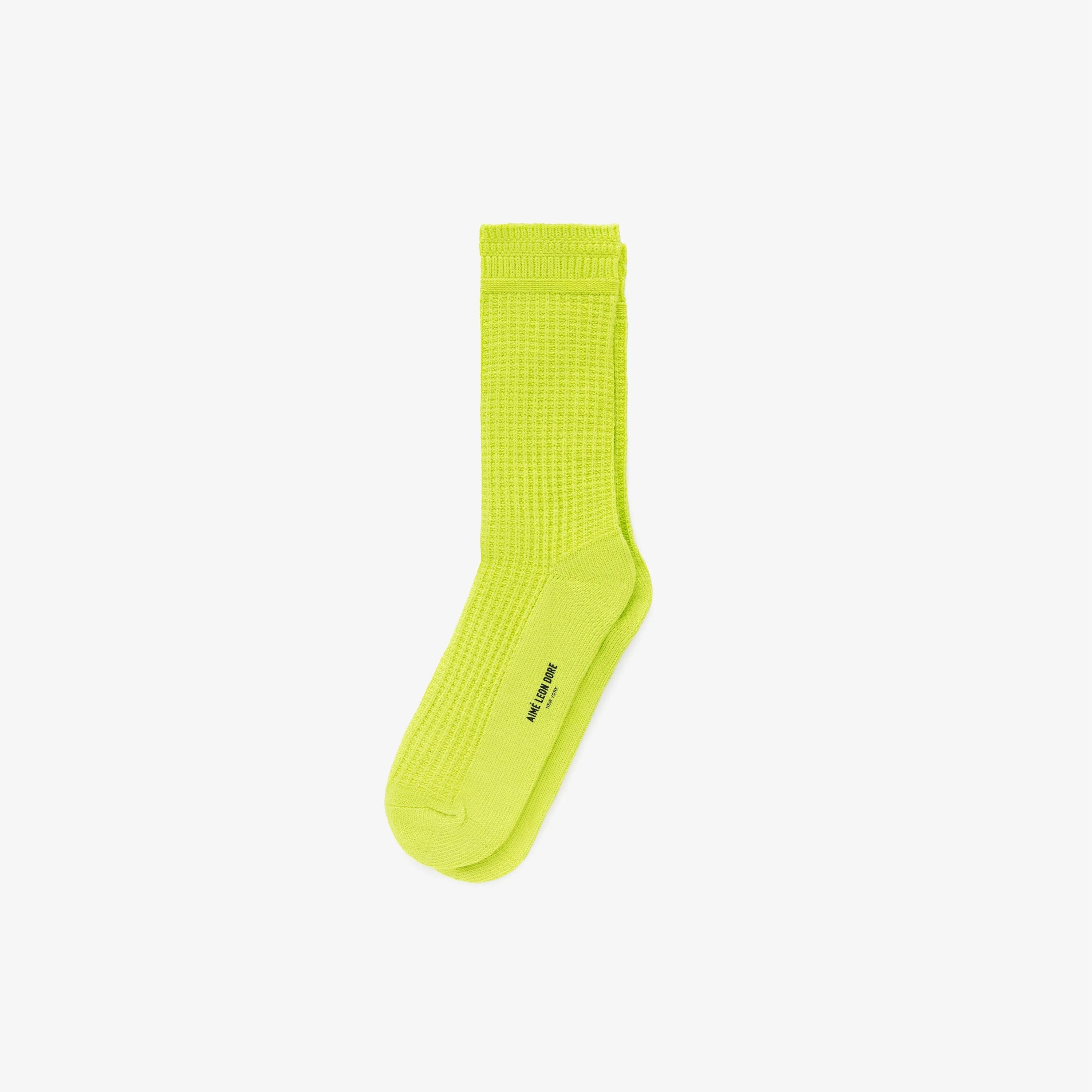 Waffle Knit Sock sold by Aime Leon Dore