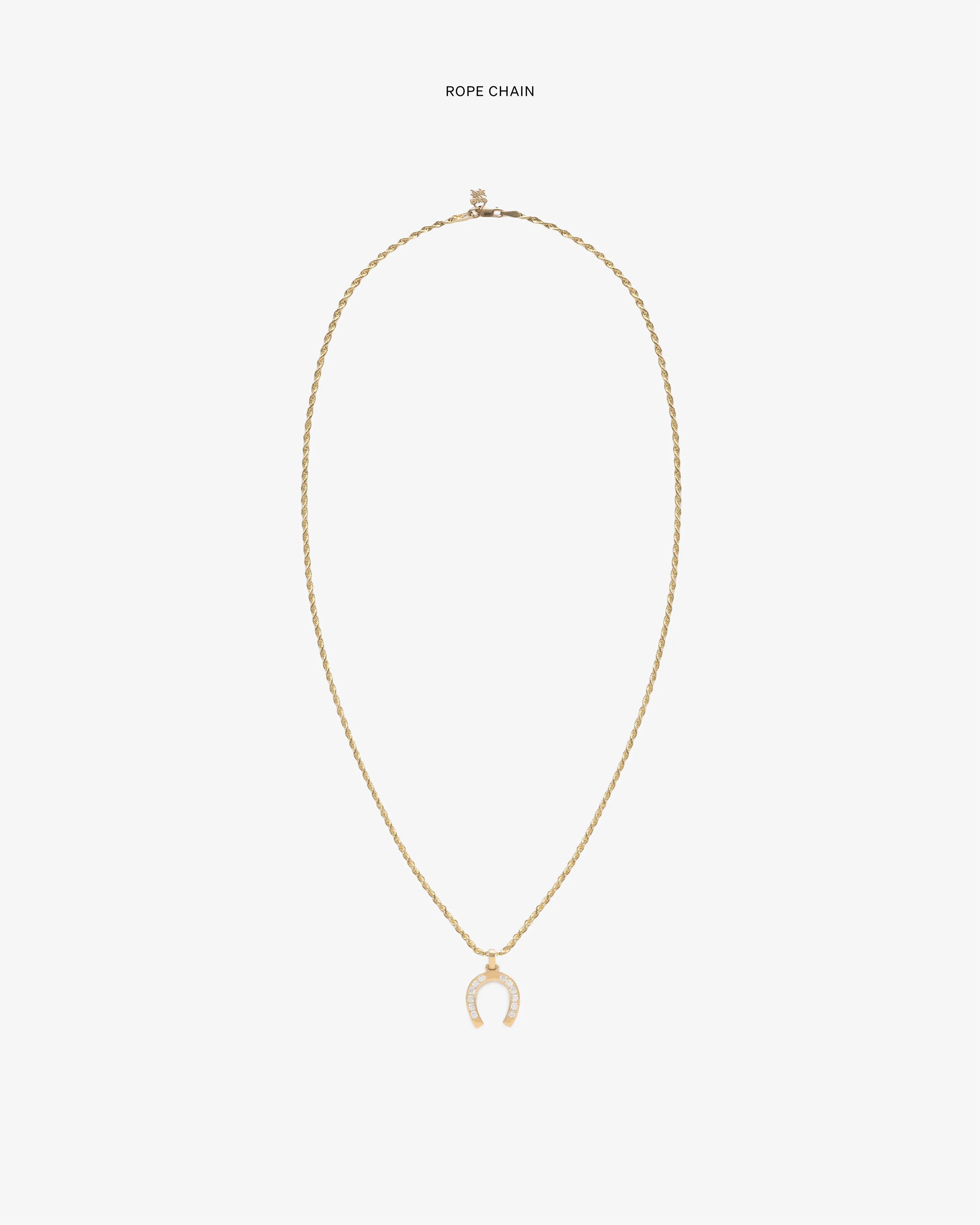 Diamond Horseshoe Pendant sold by Aime Leon Dore product image thumbnail 5