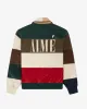 Paneled Leather Bomber Jacket sold by Aime Leon Dore