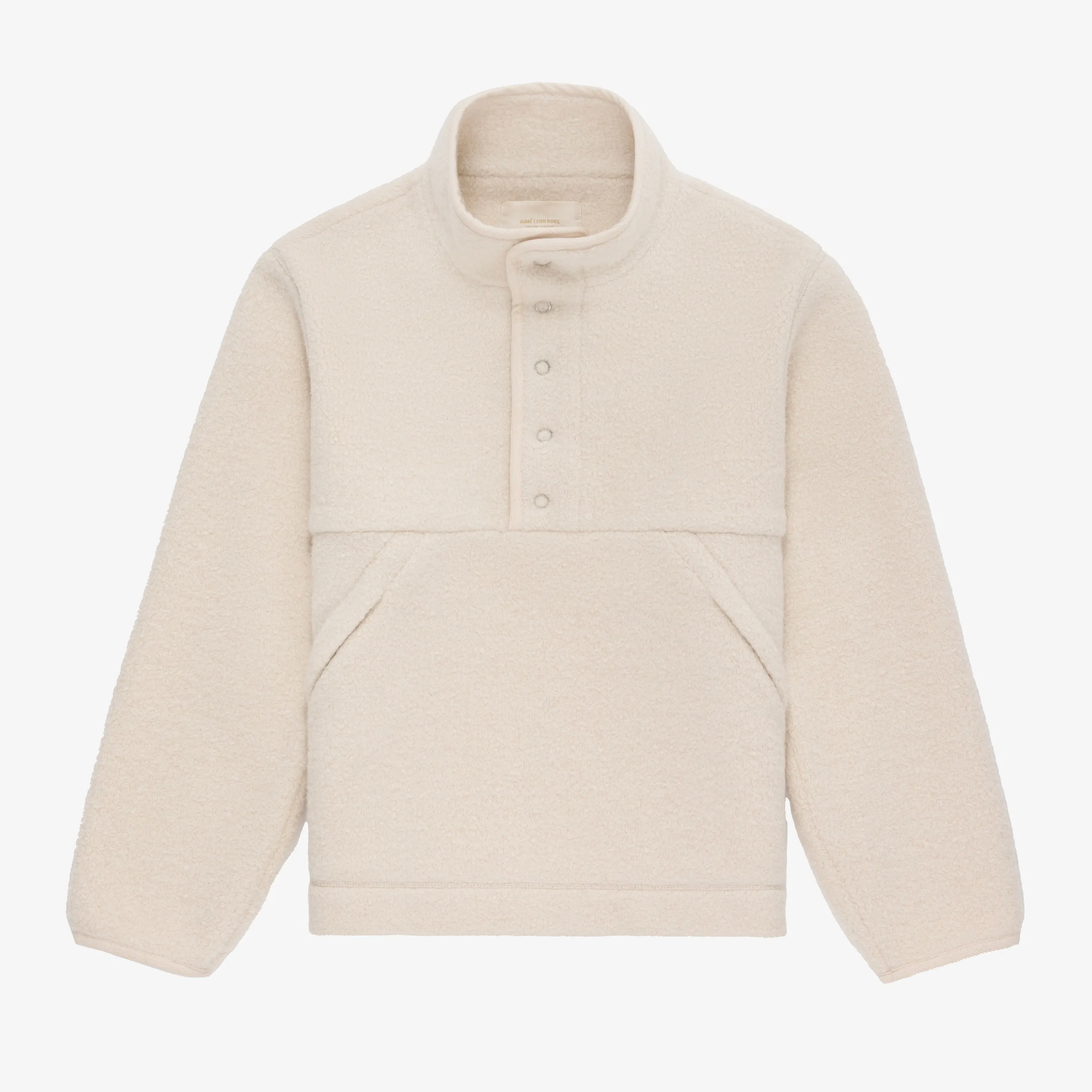 Alpaca Fleece Pullover sold by Aime Leon Dore