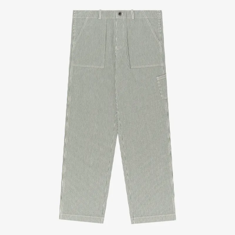 Hickory Stripe Workwear Pant sold by Aime Leon Dore