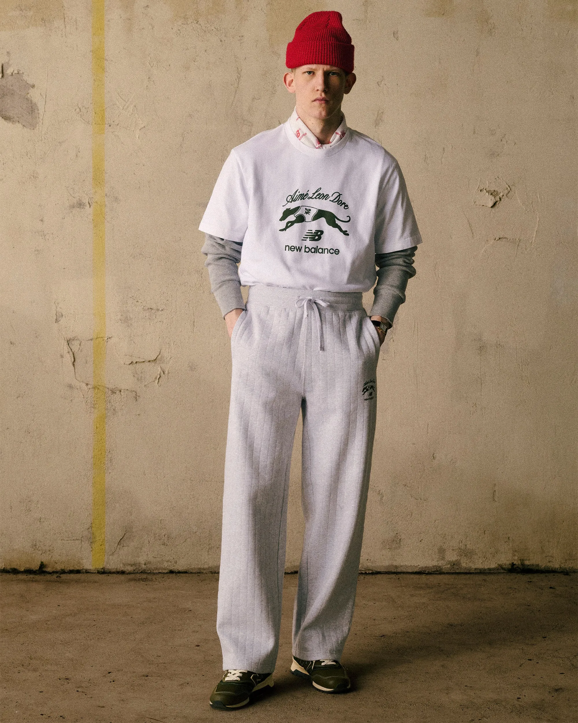 ALD / New Balance 997 Drop Needle Sweatpants sold by Aime Leon Dore product image thumbnail 3