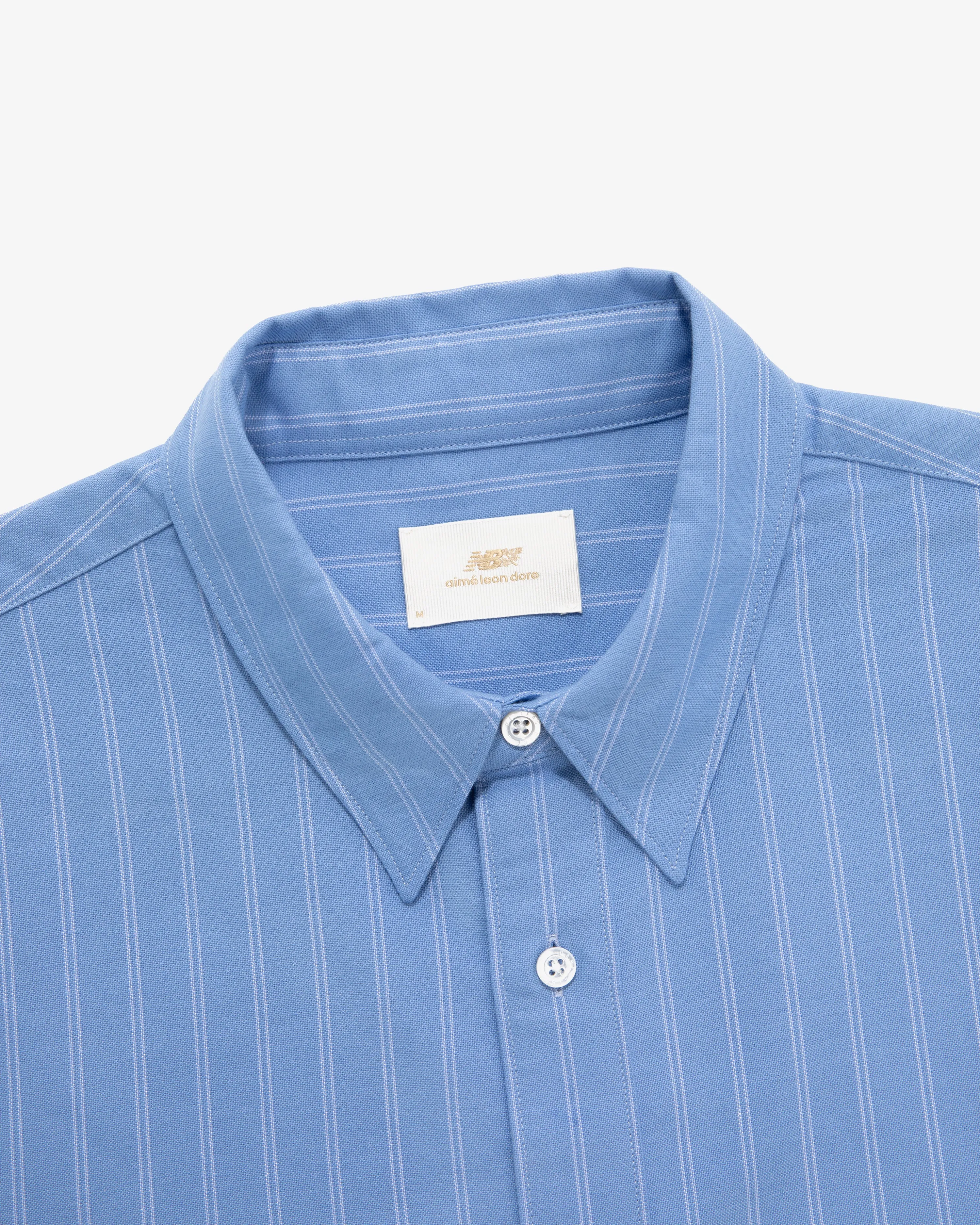 ALD / New Balance 997 Striped Oxford Shirt sold by Aime Leon Dore product image thumbnail 3
