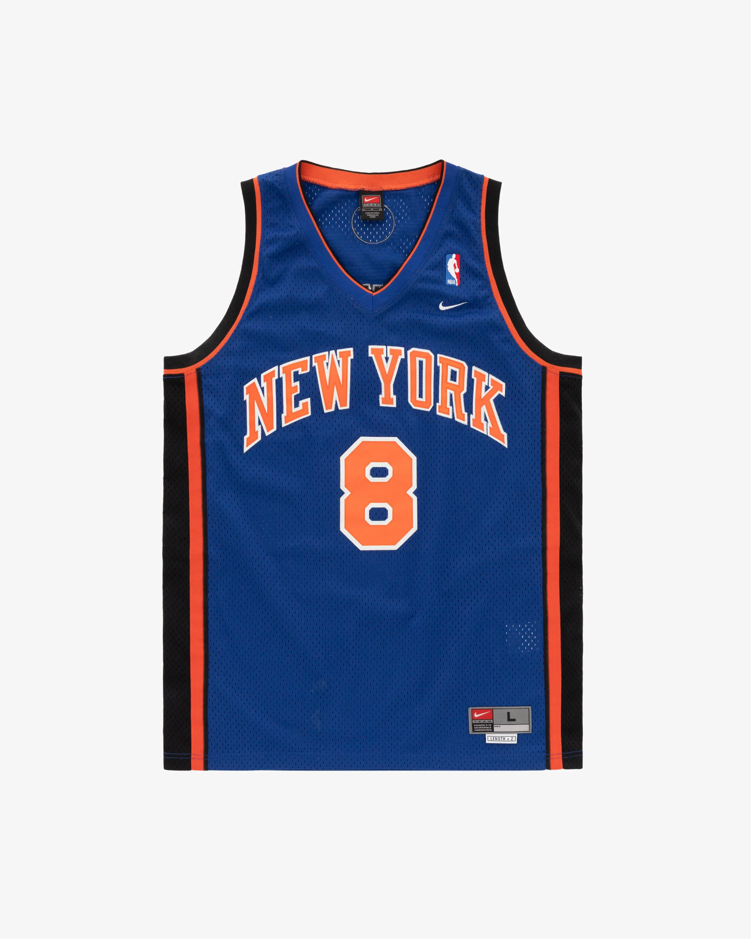 Vintage Nike New York Knicks Latrell Sprewell #8 Jersey sold by Aime Leon Dore product image thumbnail 2