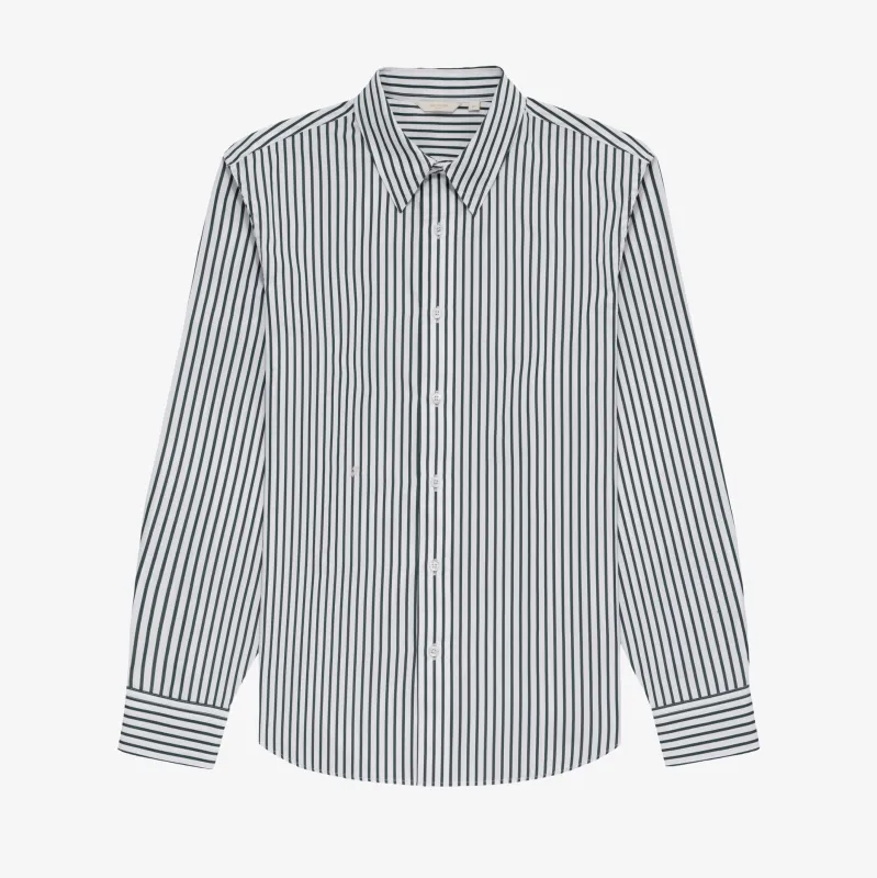 Monogram Yarn Dyed Stripe Shirt sold by Aime Leon Dore