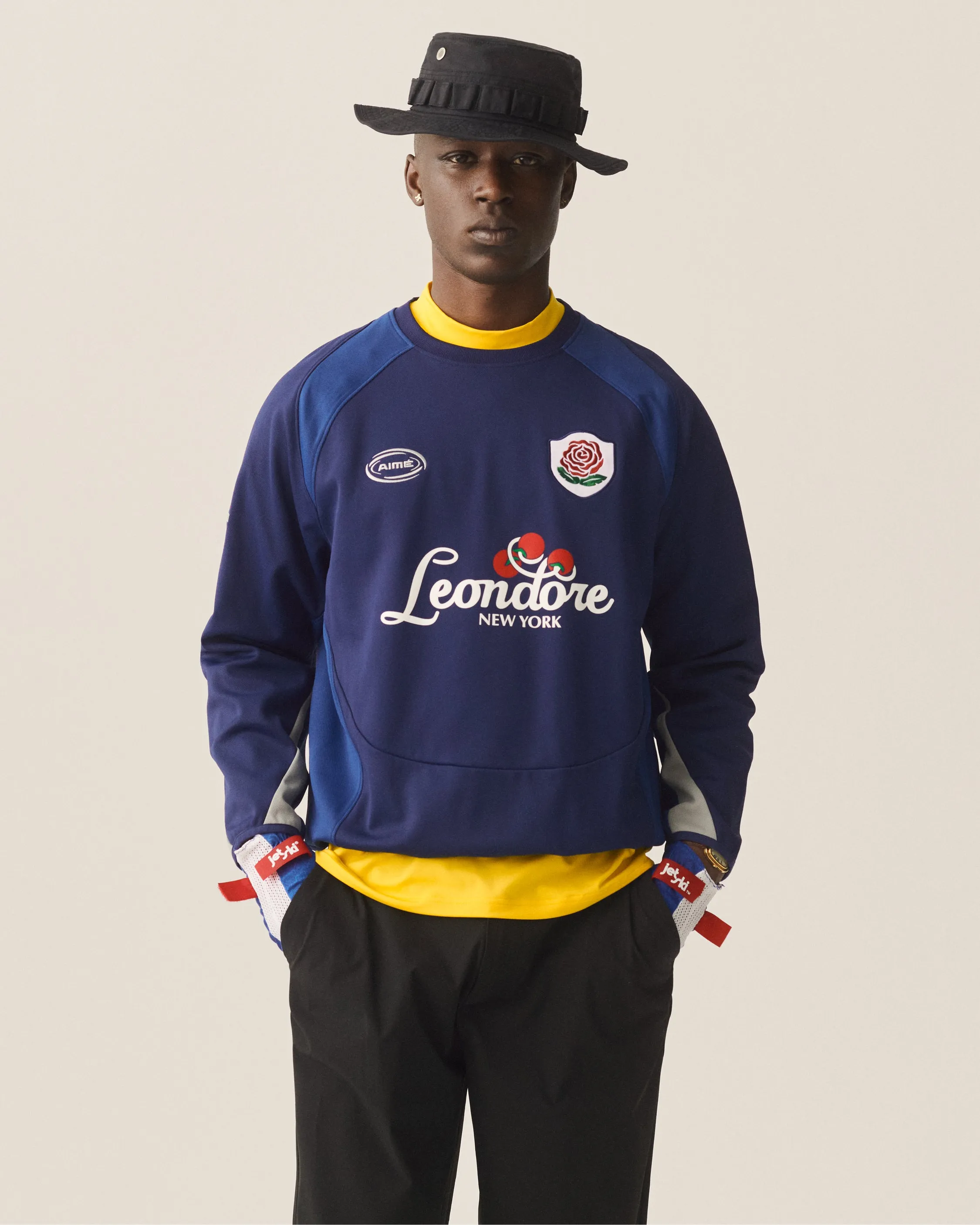 Team Leon Performance Crewneck Sweatshirt sold by Aime Leon Dore product image thumbnail 3