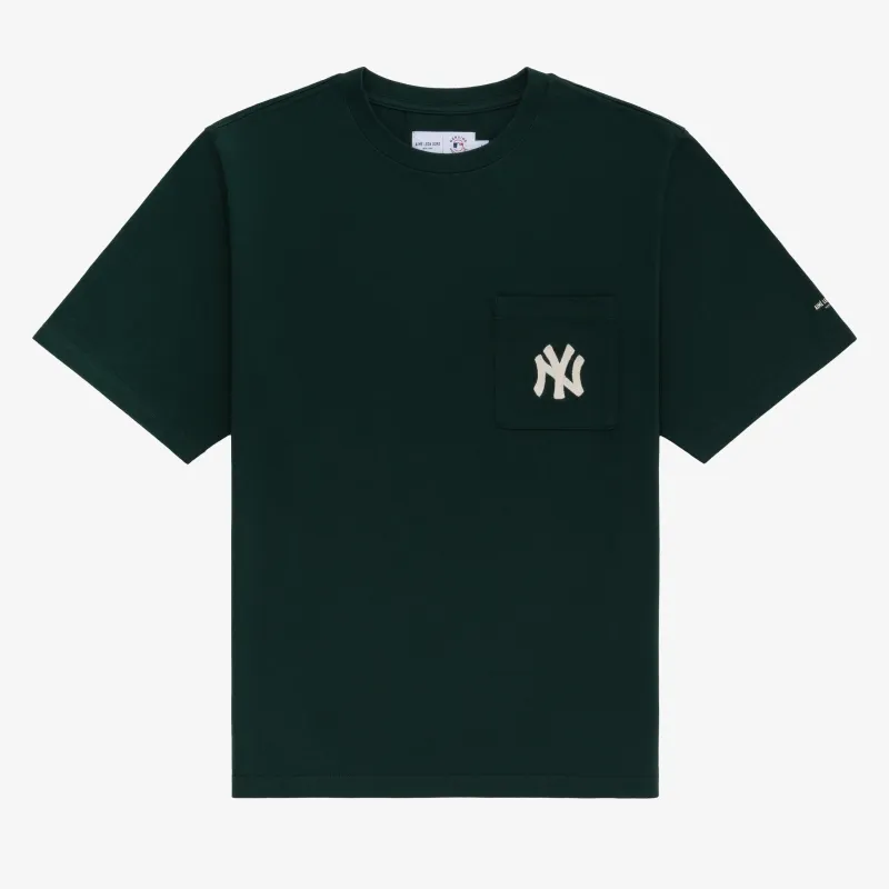 Yankees Chainstitch Pocket Tee sold by Aime Leon Dore