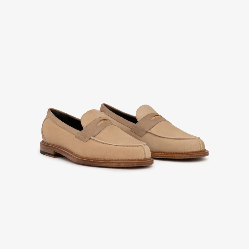 Suede Queens Crest Loafer sold by Aime Leon Dore