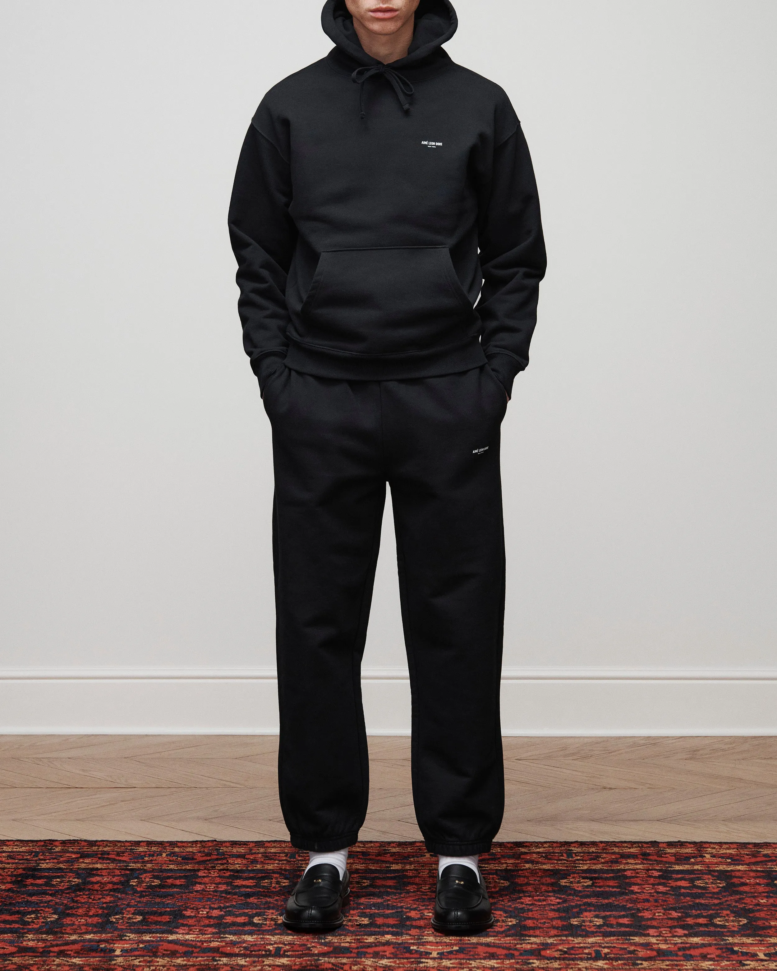 Micro Logo Hoodie sold by Aime Leon Dore product image thumbnail 3