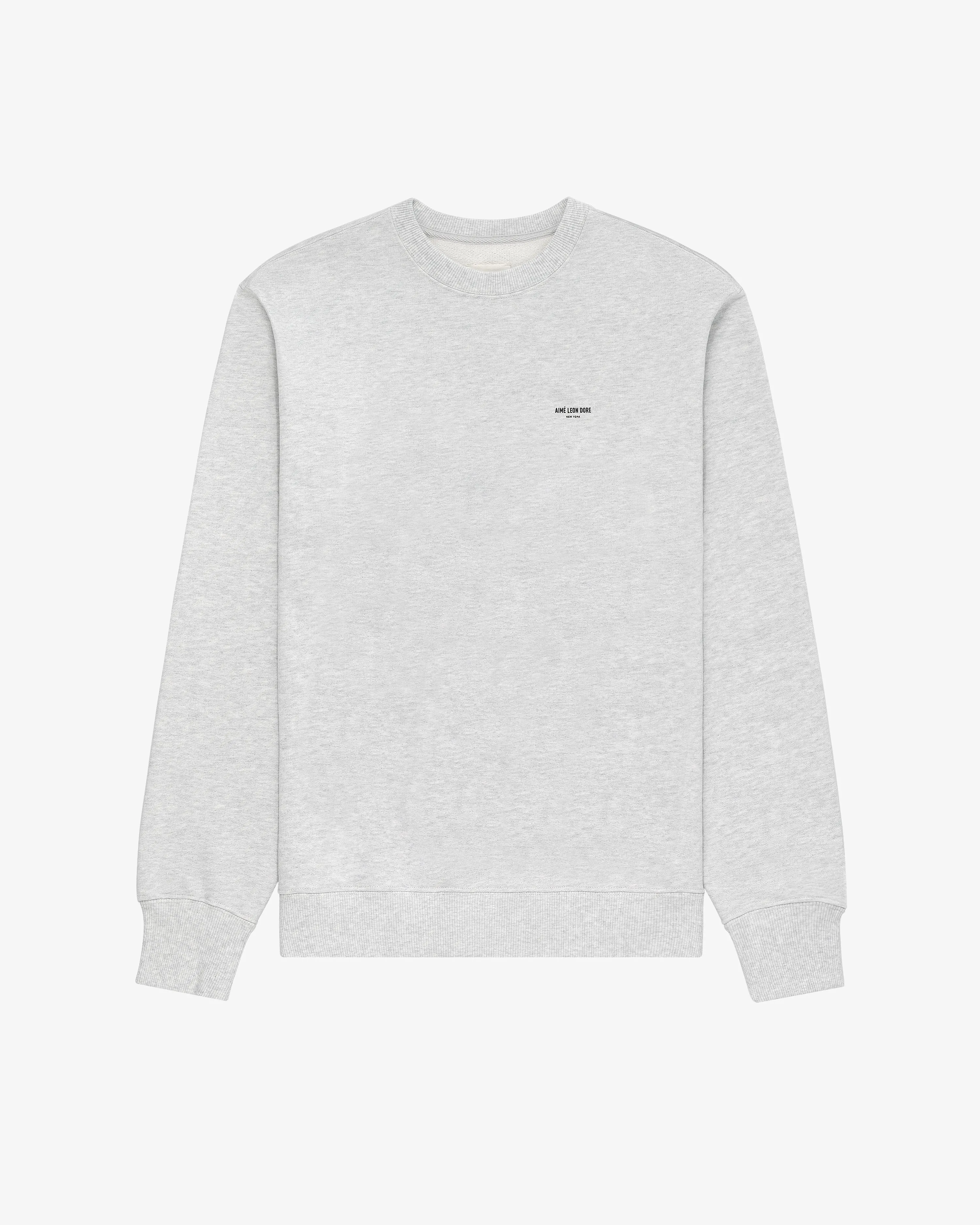 Micro Logo Crewneck Sweatshirt sold by Aime Leon Dore product image thumbnail 2