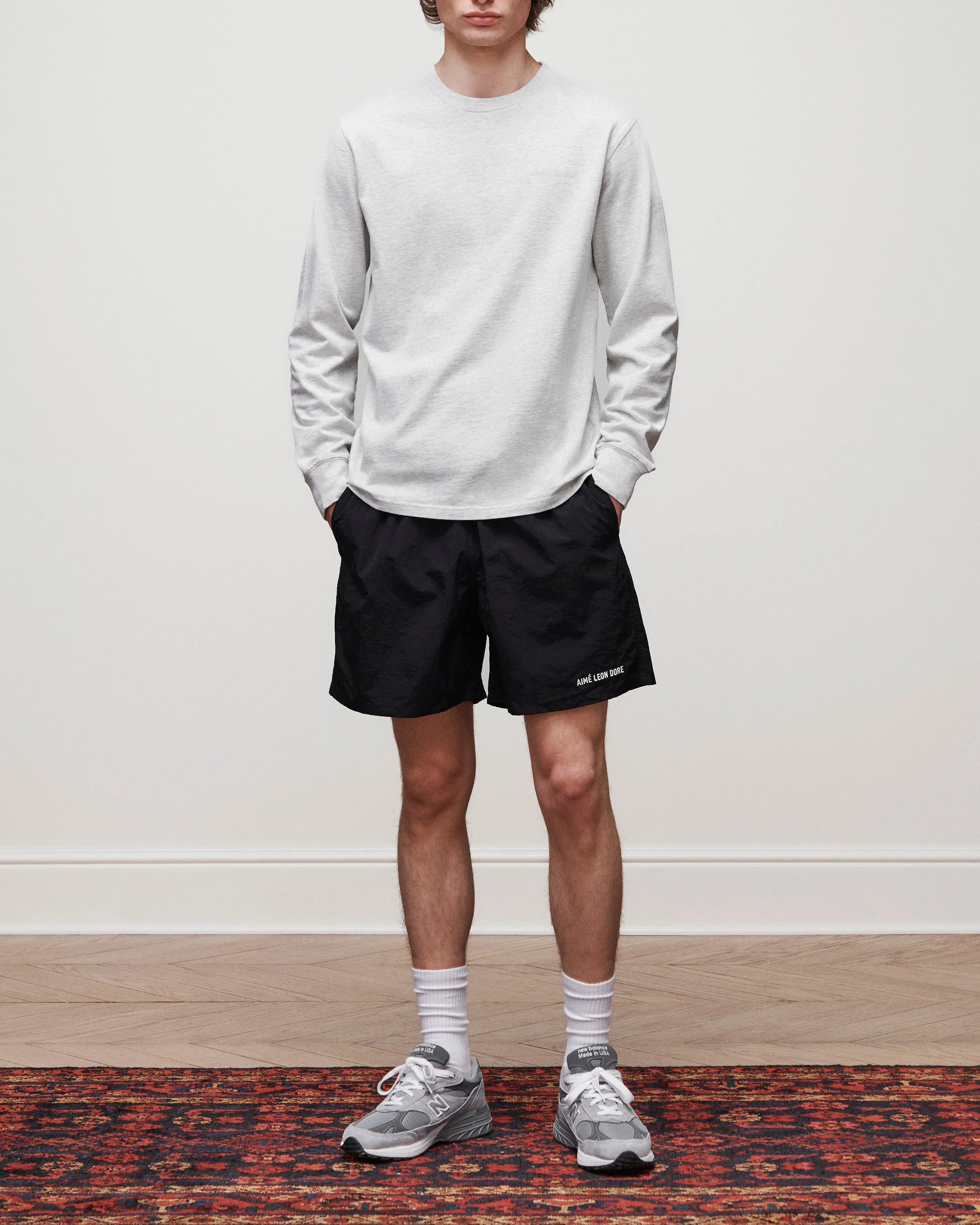 Long-Sleeve Tonal Logo Tee sold by Aime Leon Dore product image thumbnail 3