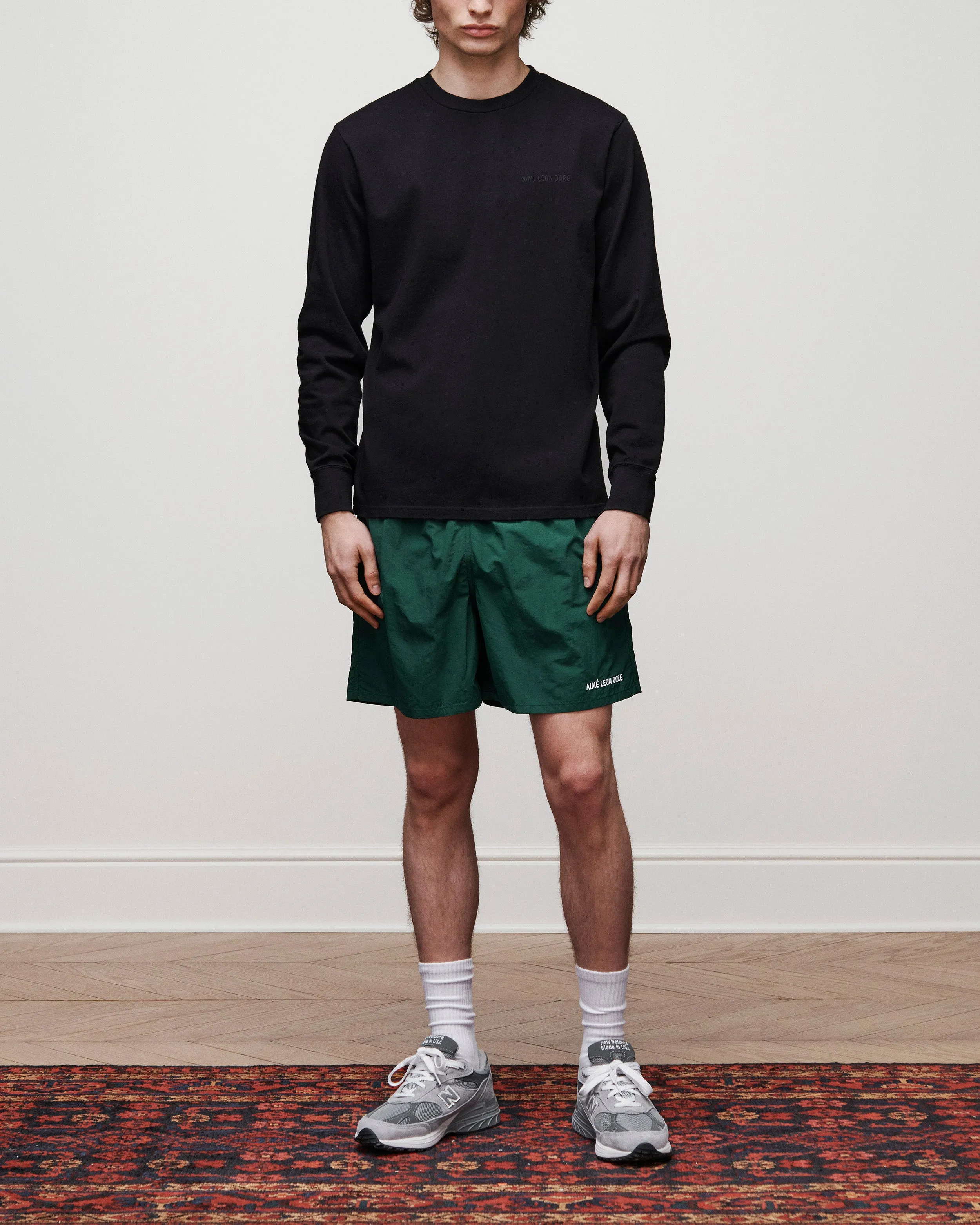 Long-Sleeve Tonal Logo Tee sold by Aime Leon Dore product image thumbnail 3